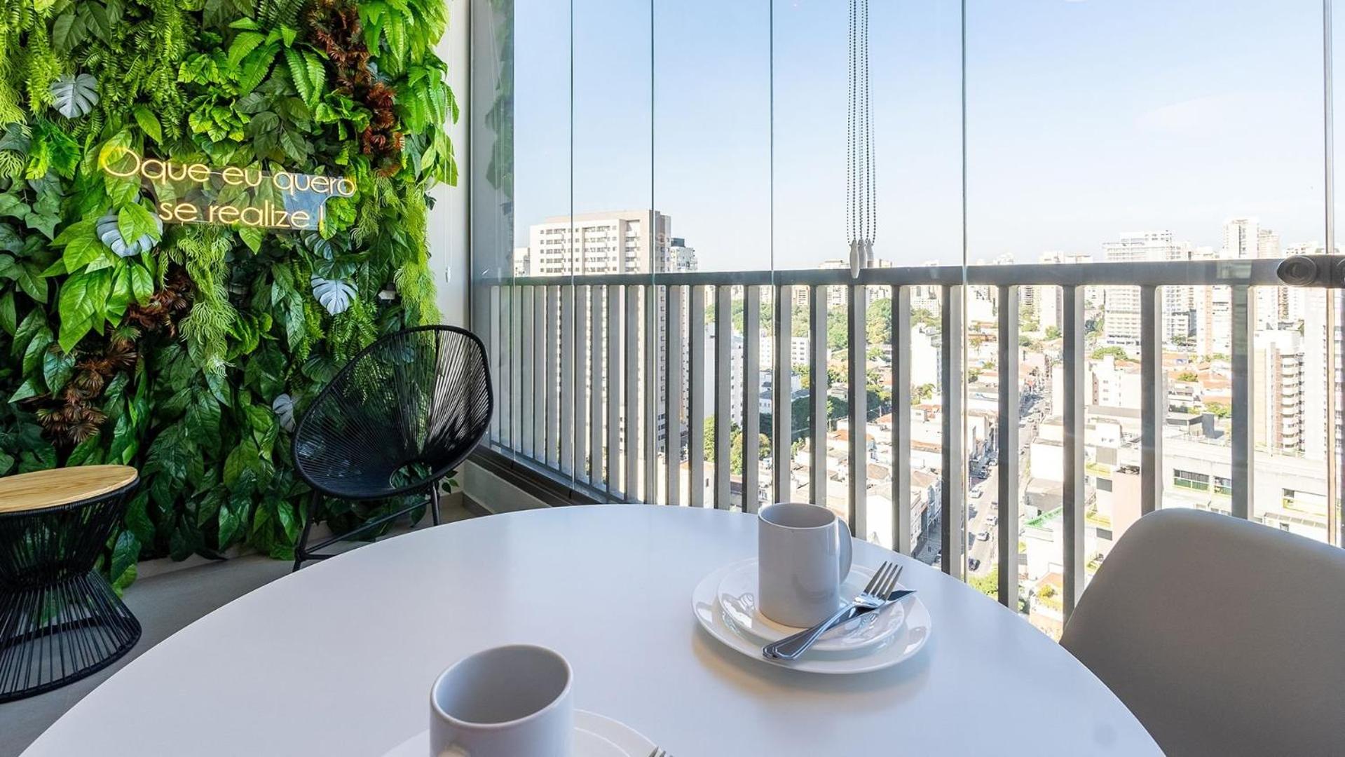 Studios Novíssimos com Piscina no Rooftop e vista para o Allianz Parque