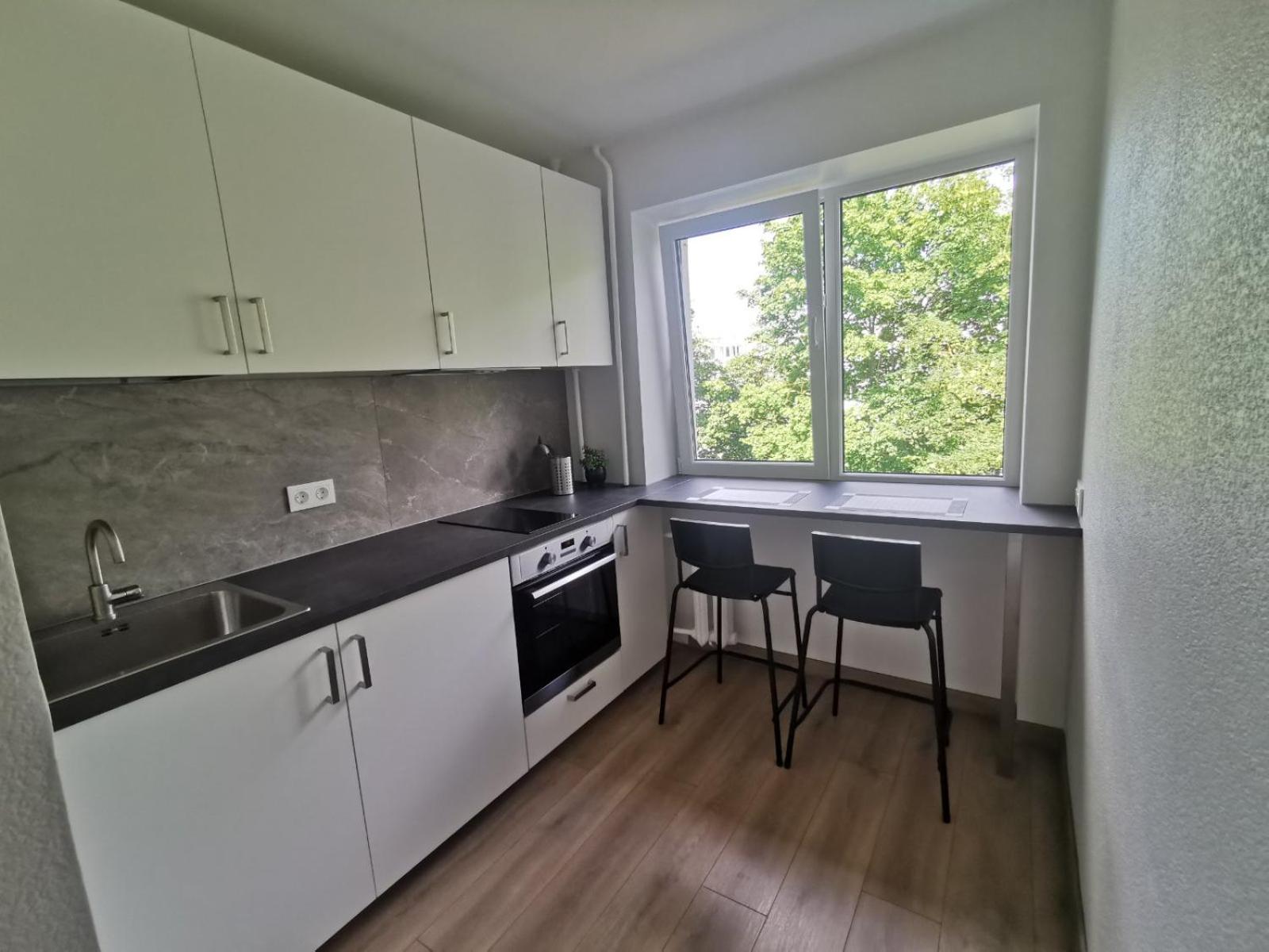Modern Studio Baltijos, Self-Check-In, Free Parking view 4