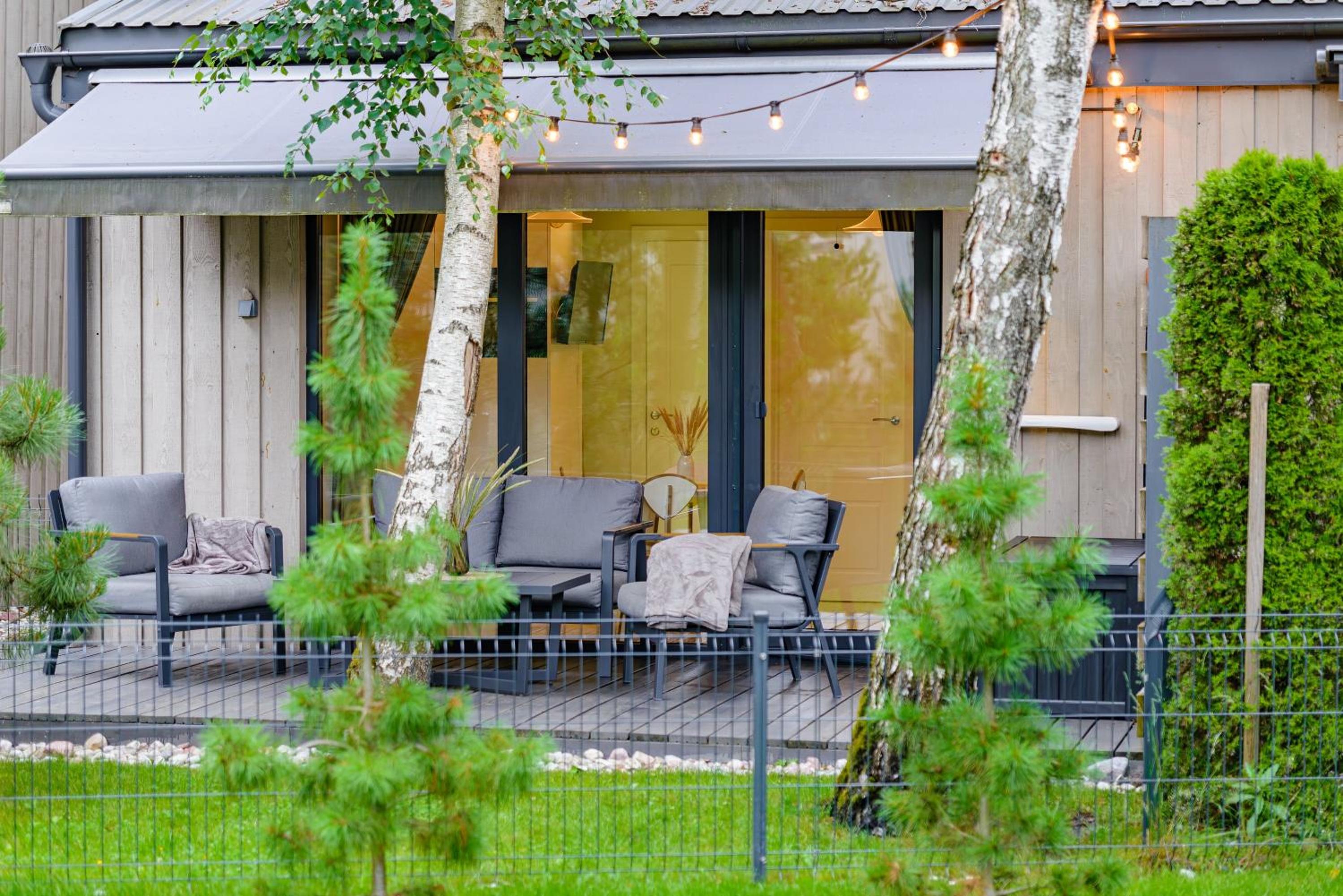 Pajūrio namelis FAMILY BEACH HOUSE su baseinu view 4