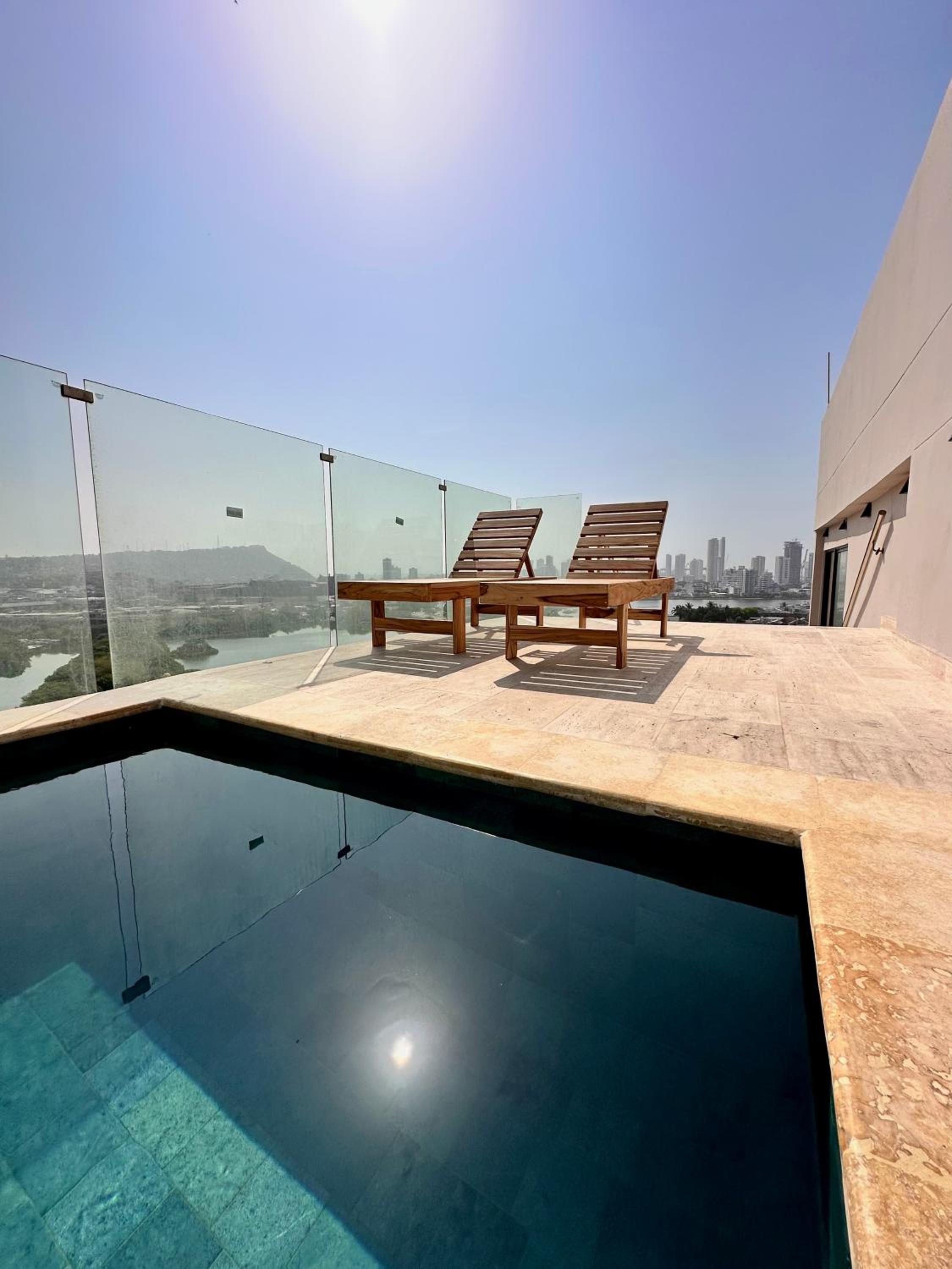 Old city duplex with pool!