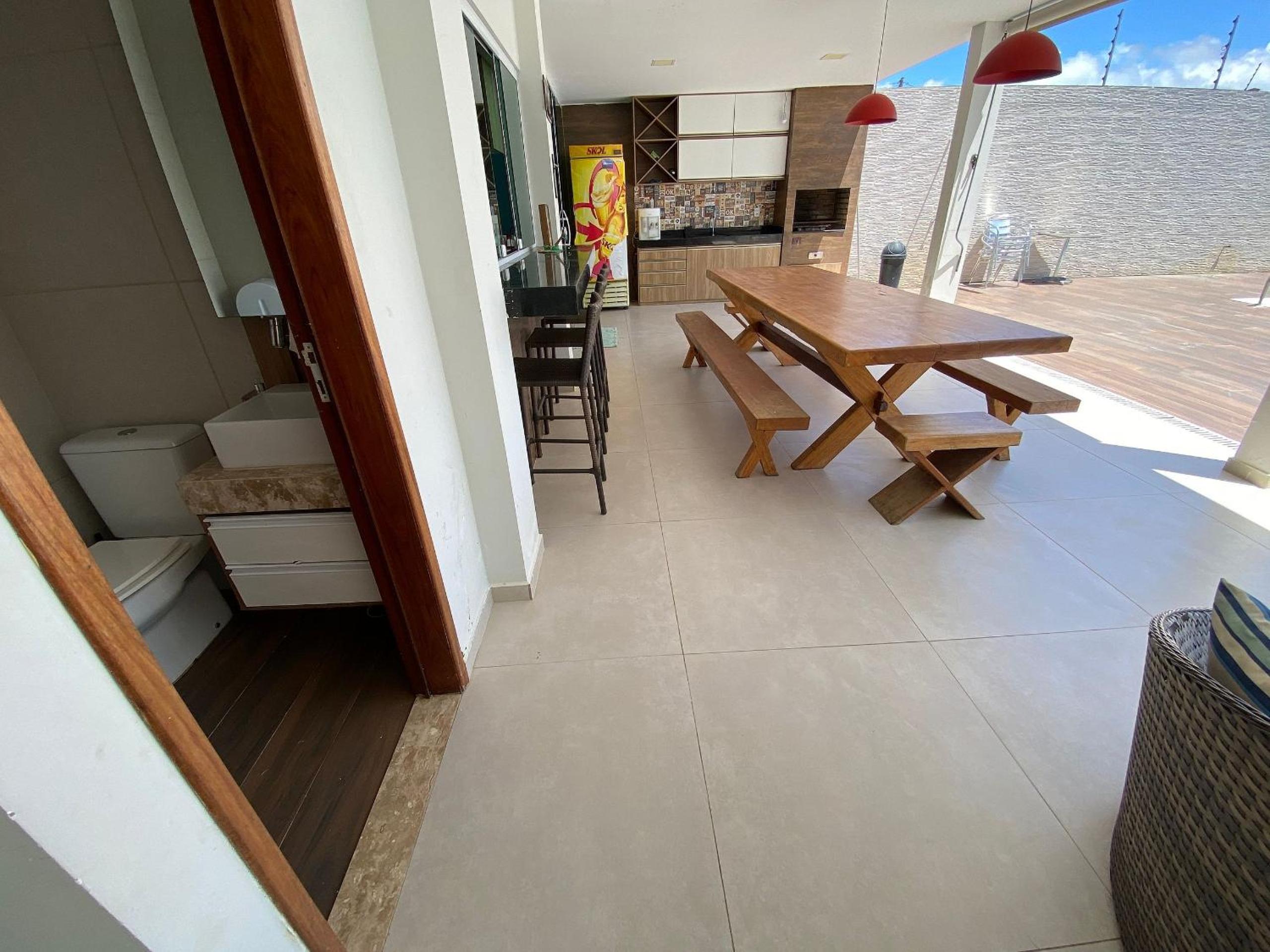 Casa de Praia Barra de São Miguel, 500mts Praia ( ER Hospedagens )
