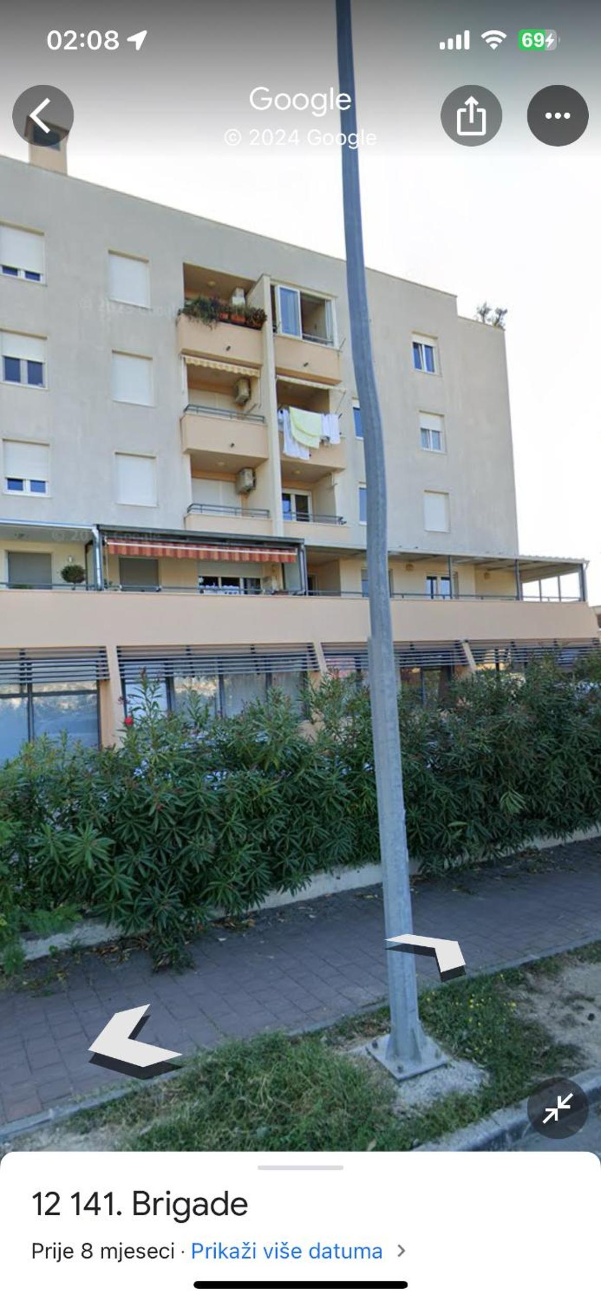 apartment Deliri with private parking view 4