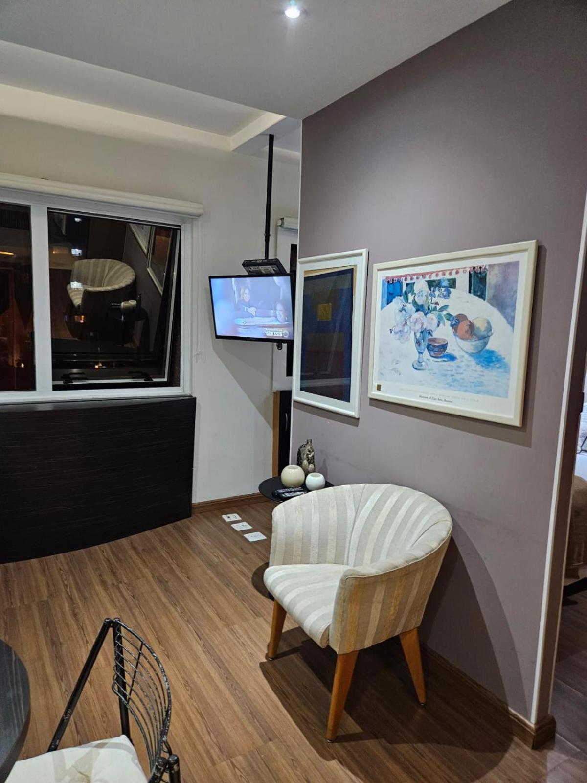 Flat em hotel na Bela Vista R Maestro Cardim