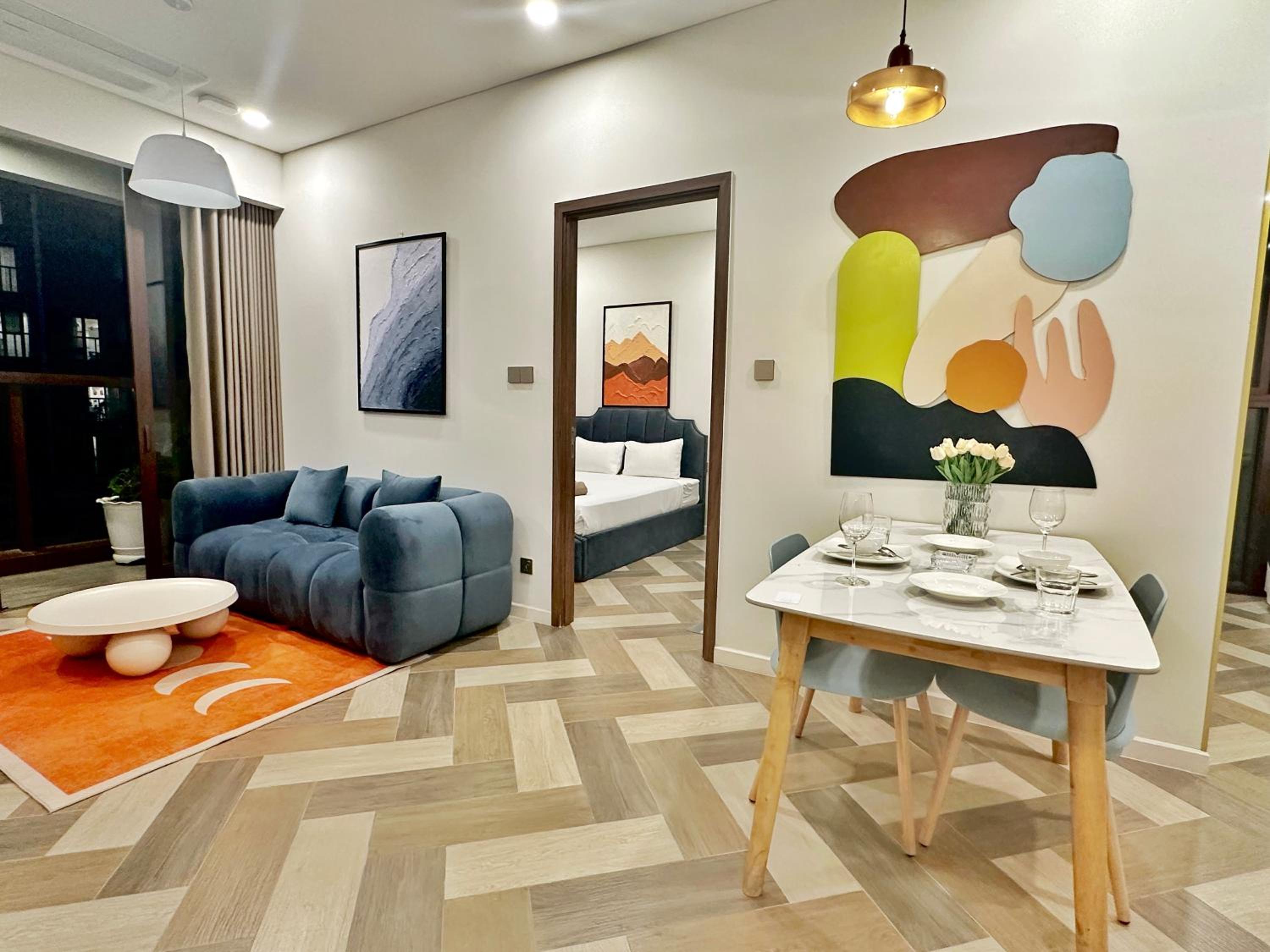 ZO Apartment Opera, Crest, Galleria -Central Saigon -Free POOL-GYM-SAUNA Room-YOGA Room
