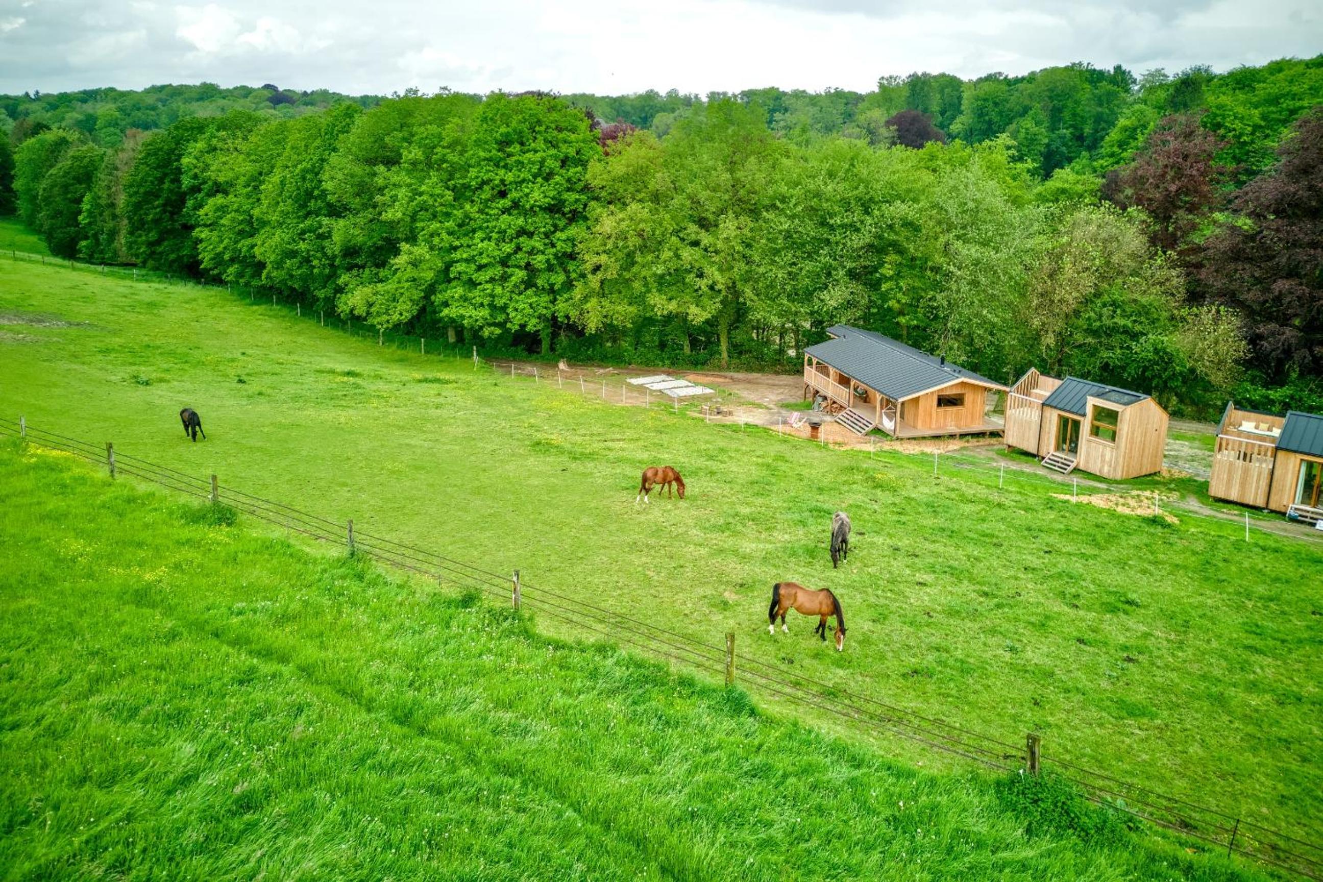 Les Cabanes Champêtres - Le Domaine des Trois Tilleuls