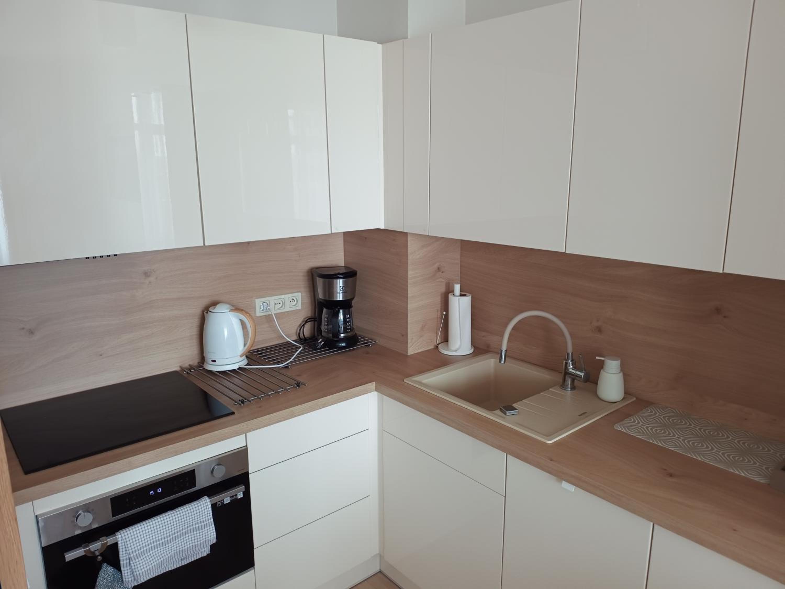 Apartament rodzinny 47, 150 m od plaży, basen, plac zabaw, darmowy parking!