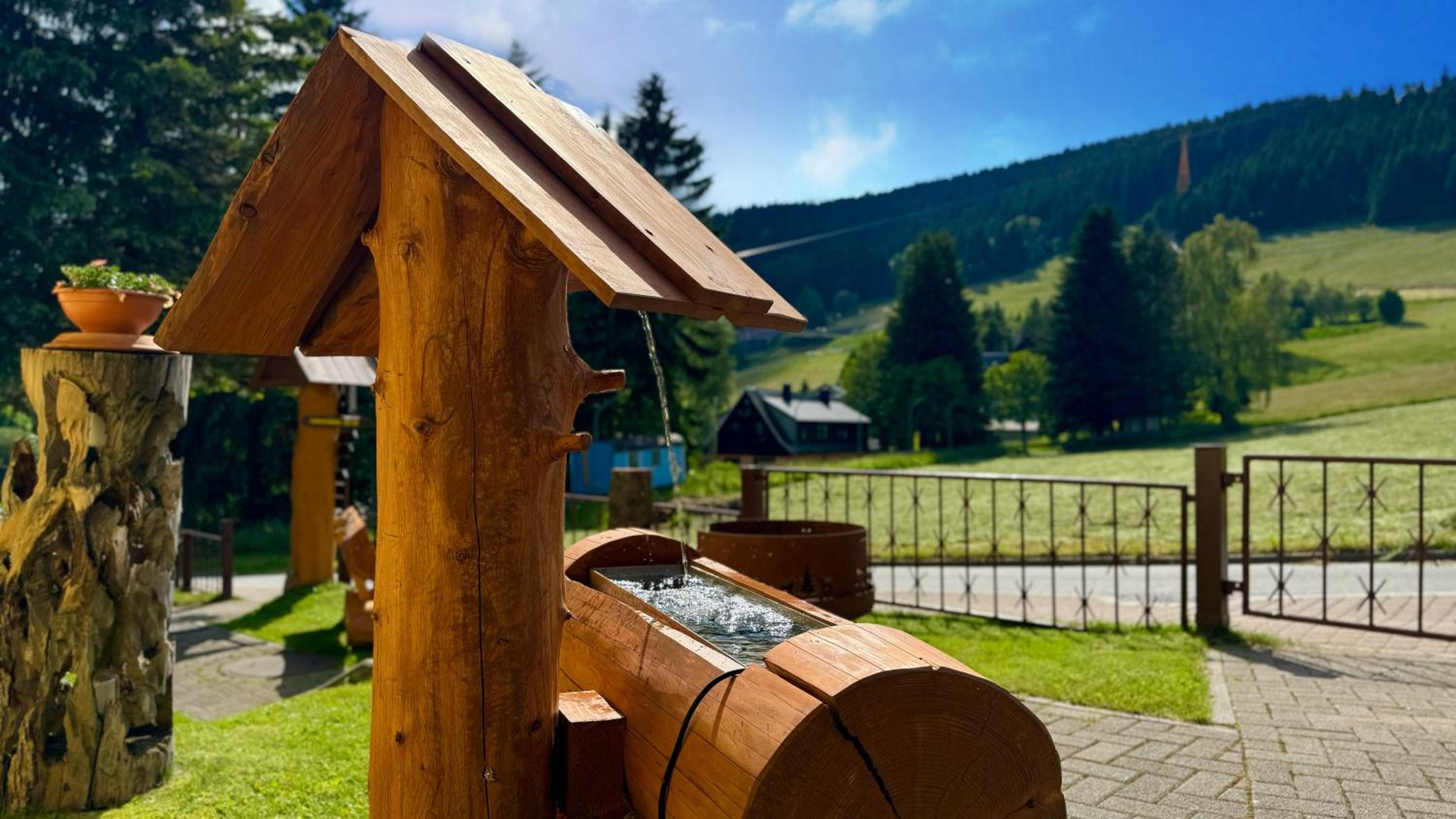 Ferienwohnung-direkt-am-Skihang mit Sauna