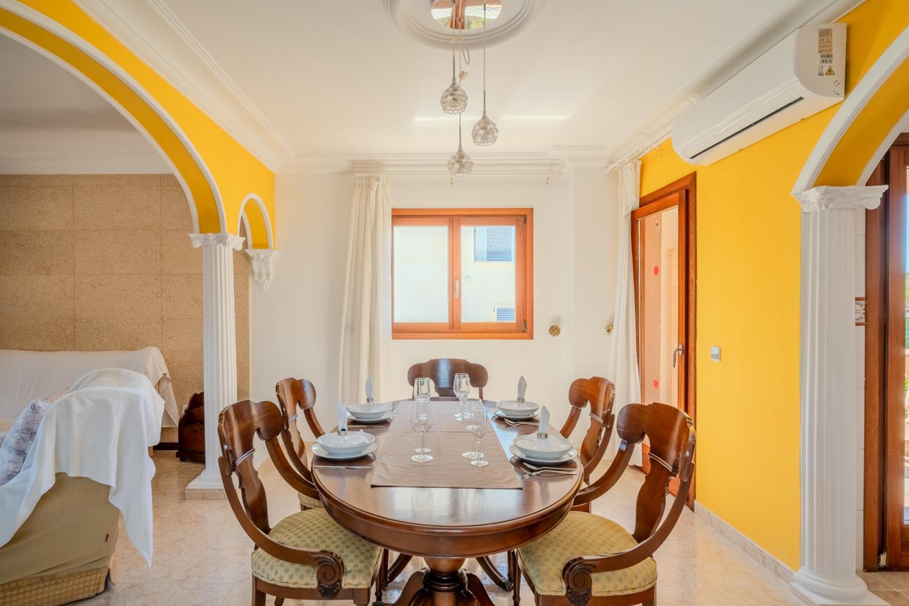 Playa de muro - 4579-52 Mallorca by 5StarsHome - heated saltwater swimming pool view 4