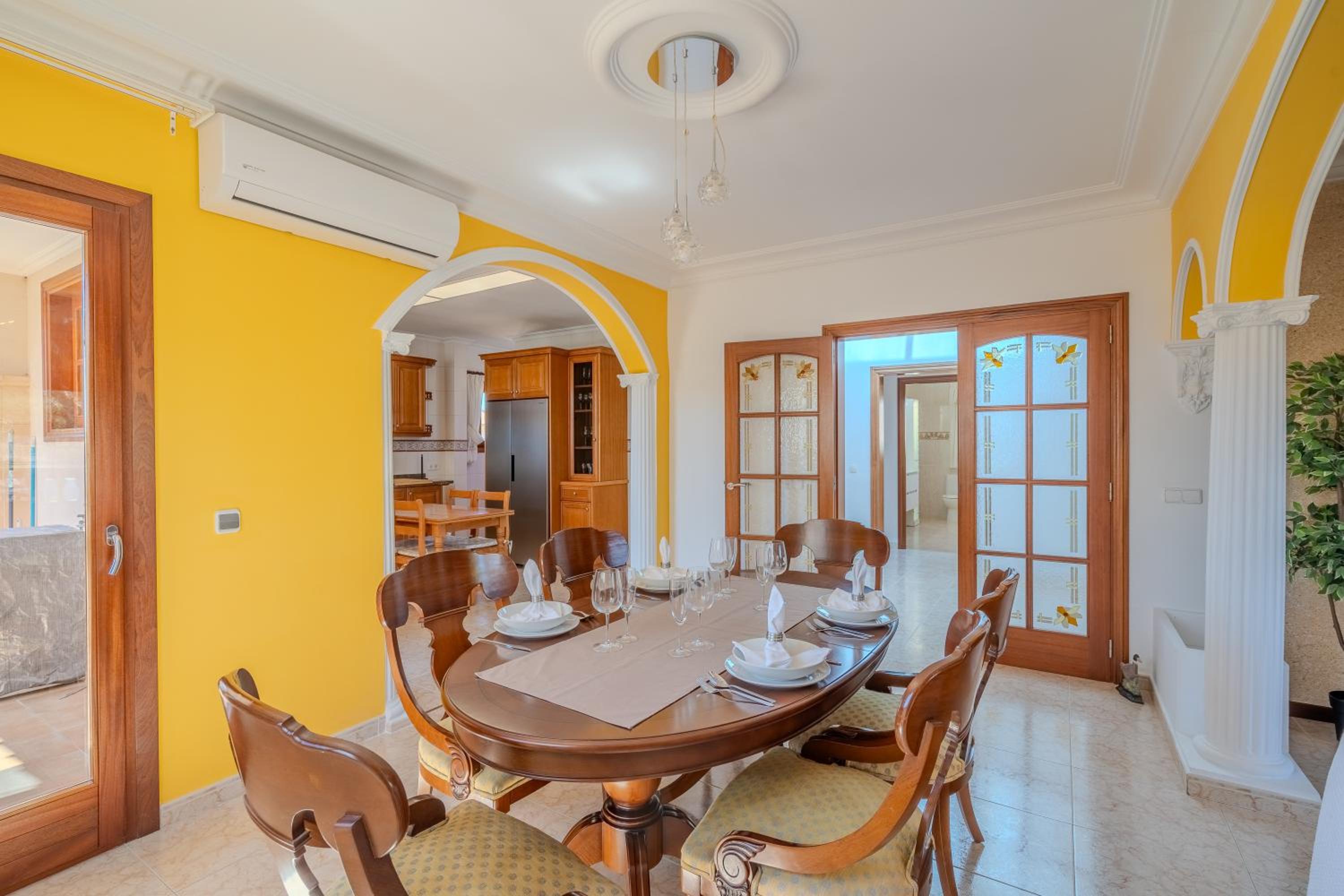 Playa de muro - 4579-52 Mallorca by 5StarsHome - heated saltwater swimming pool view 3