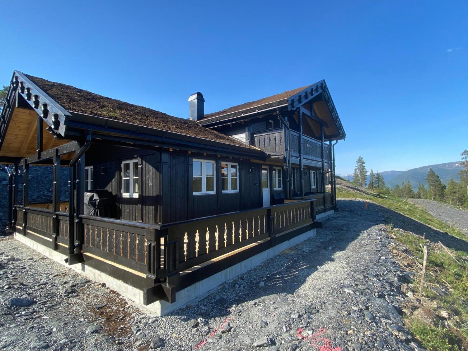Flott hytte på Voss midt i skiløypen view 2