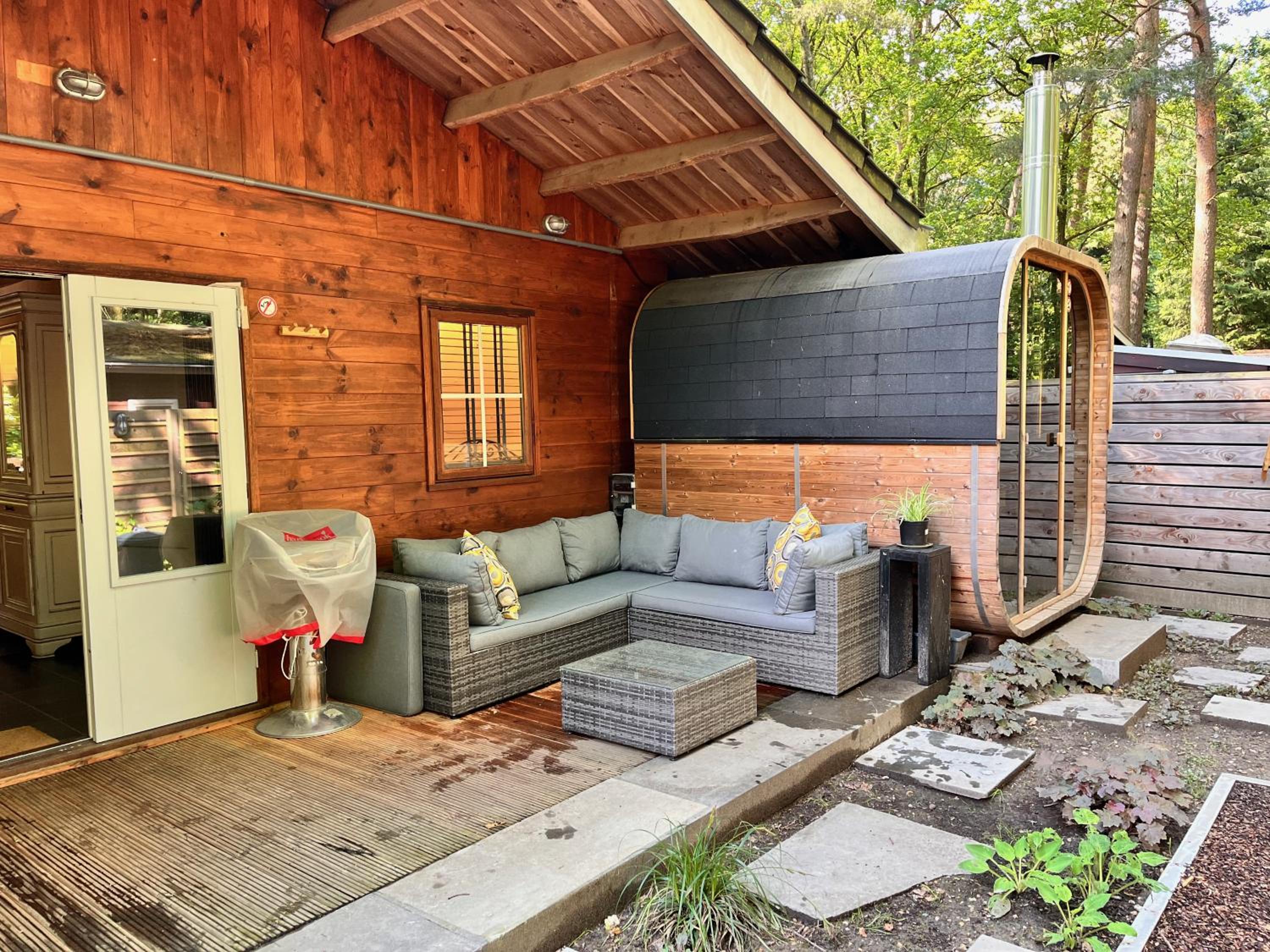 Vakantiechalet voor 4 plus 2 met sauna