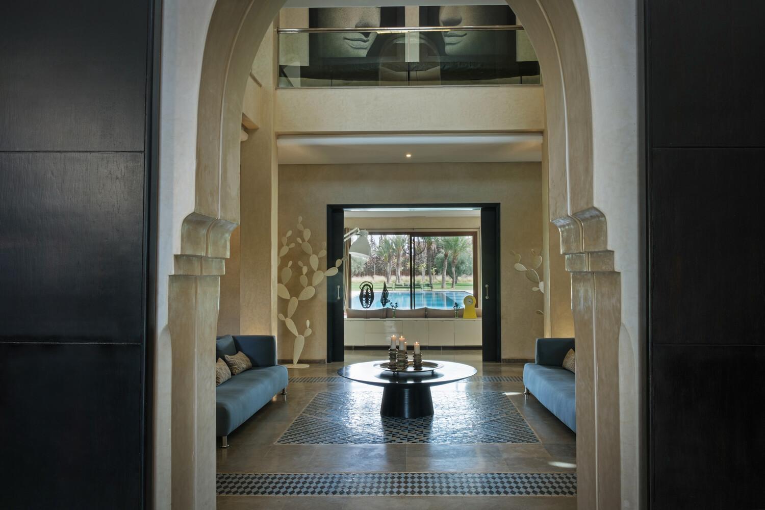 Adnaa - Modern Villa with 2 pools, sauna, hammam, tennis court & home cinema