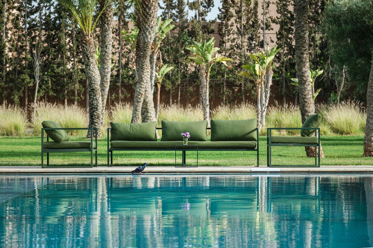 Adnaa - Modern Villa with 2 pools, sauna, hammam, tennis court & home cinema