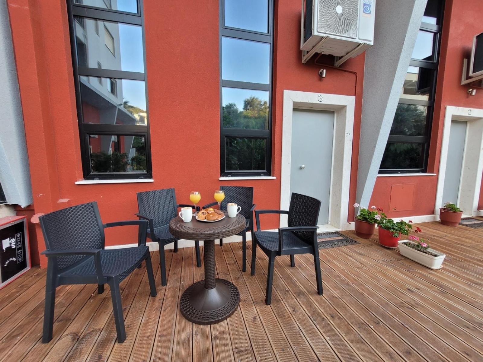 Promenade duplex apartments