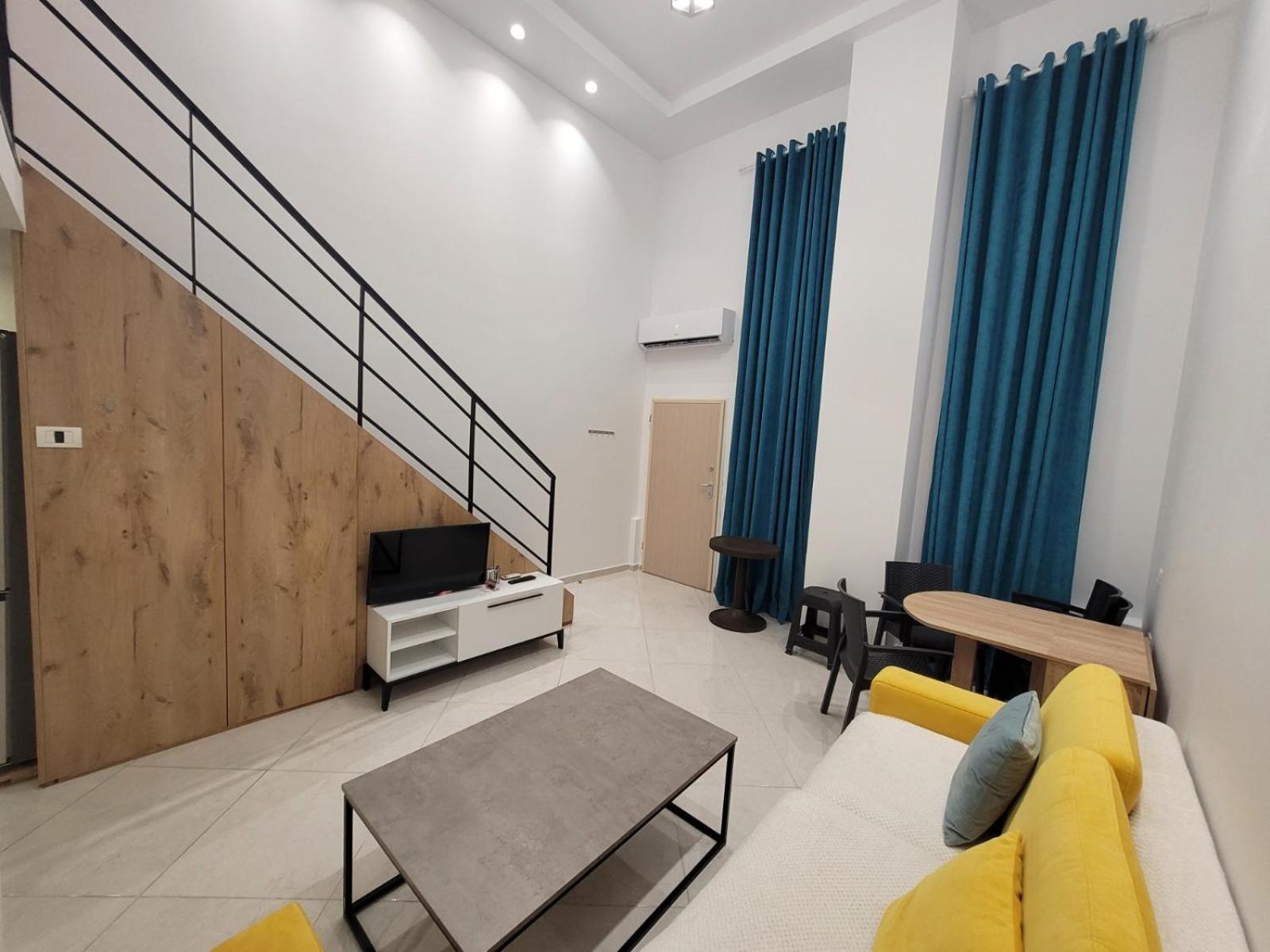 Promenade duplex apartments