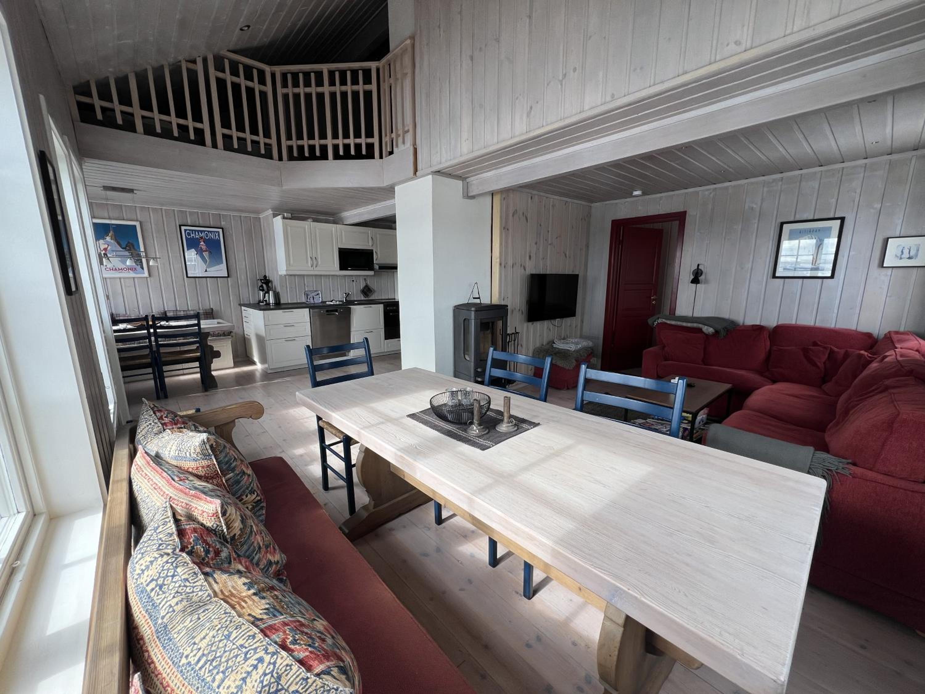 Panorama 4 C Ski Inn And Out With Views Of Slettefjell view 5