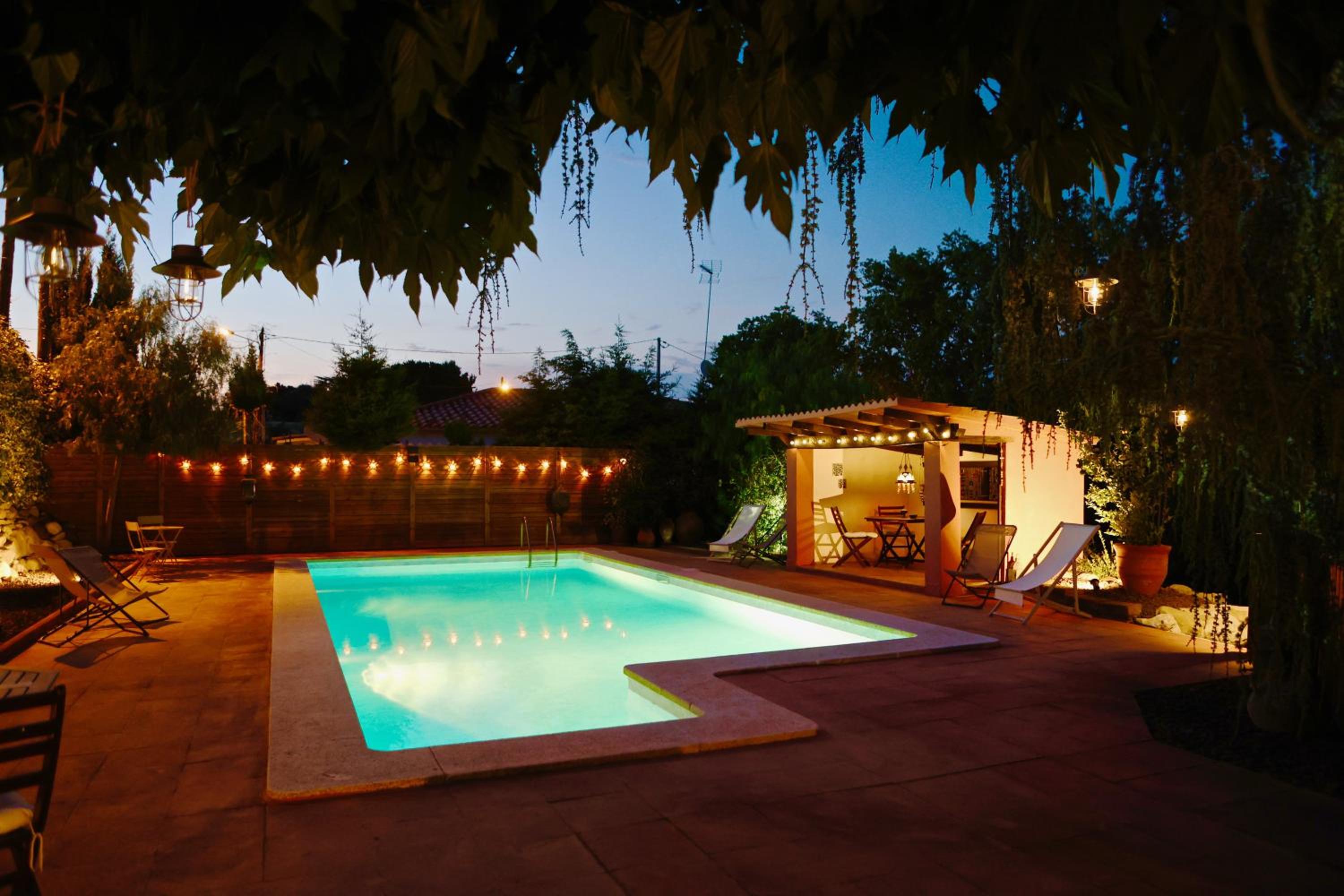 El Cedre Blau Vivienda con piscina en Granollers