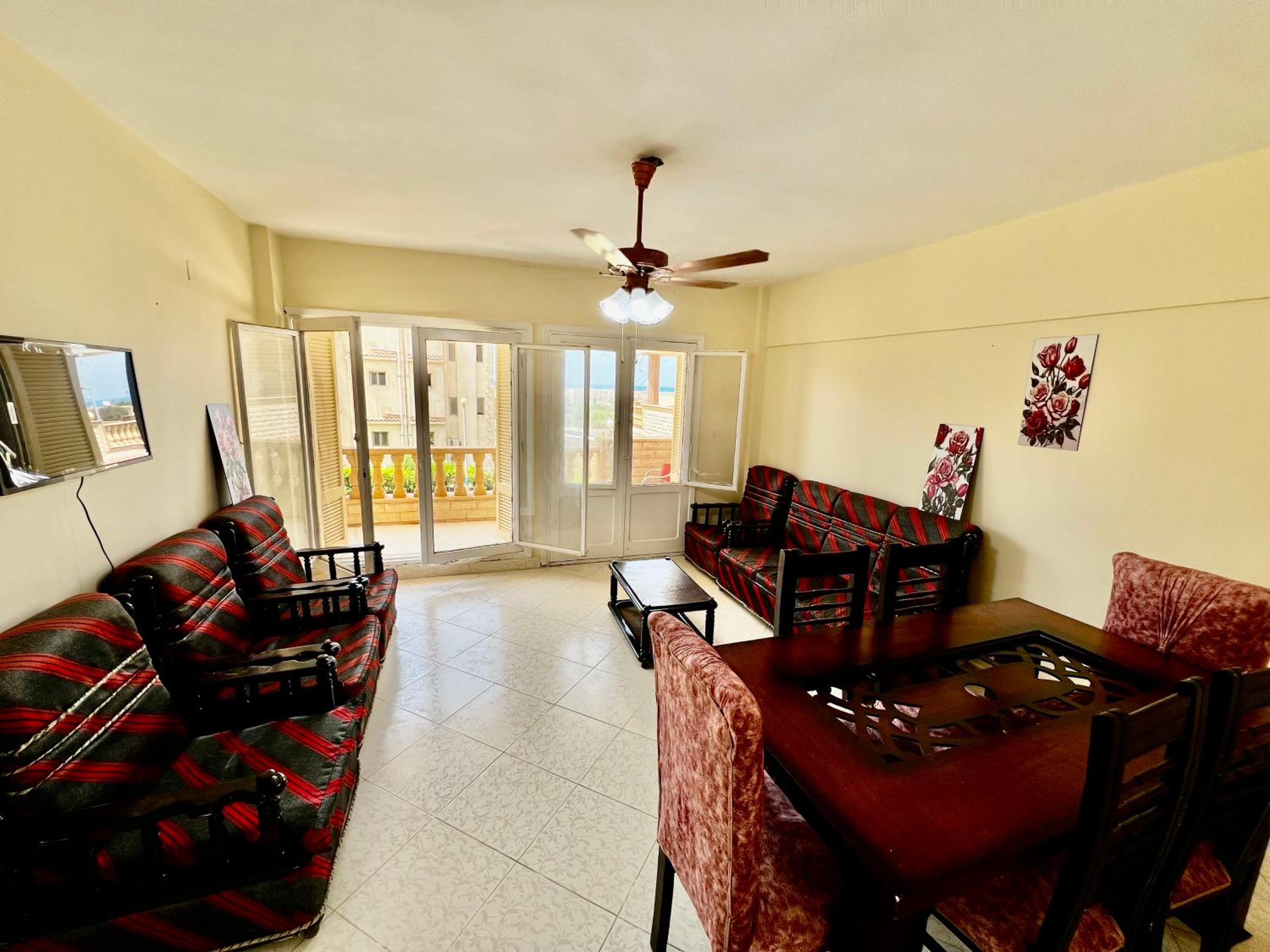 Sea & Pool View Deluxe Chalet - Prime Spot in Badr Resort