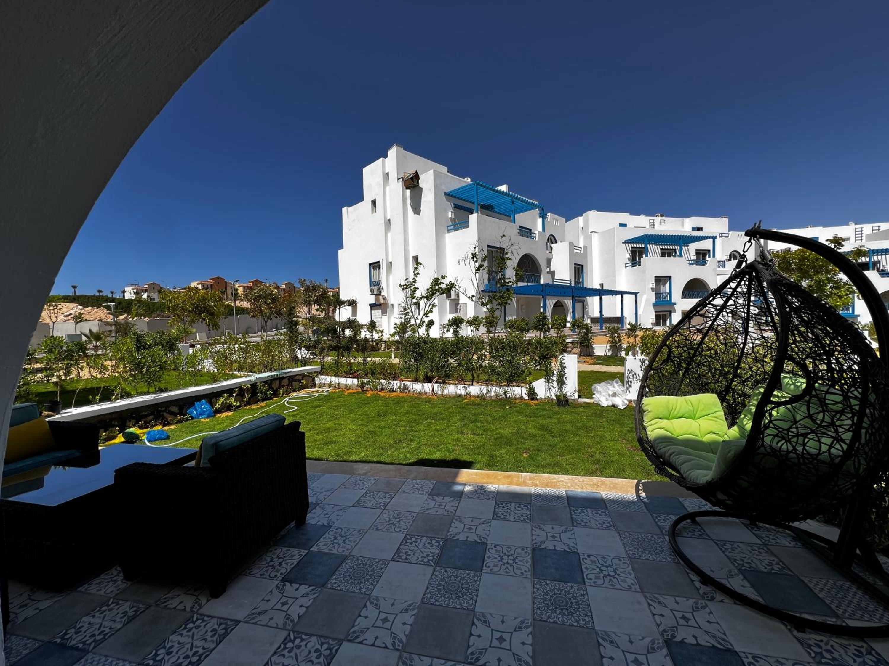 Premium Twin house with Private Garden Mountain View North Coast Sahel