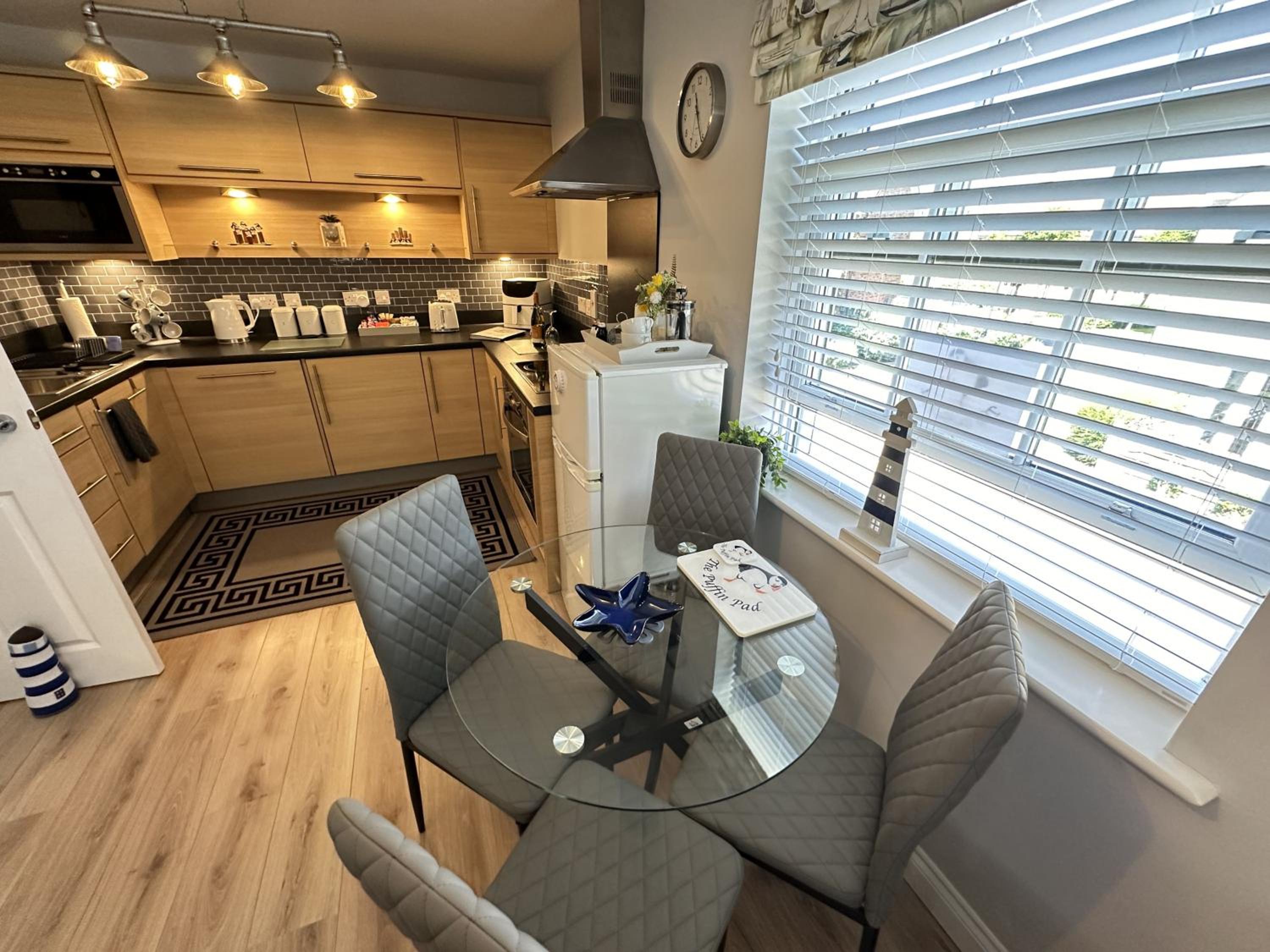 The Puffin Pad - Part of the The Bay Filey Holiday Village with pool, gym and direct beach access, pub, restaurant, tennis and meadows walks view 4