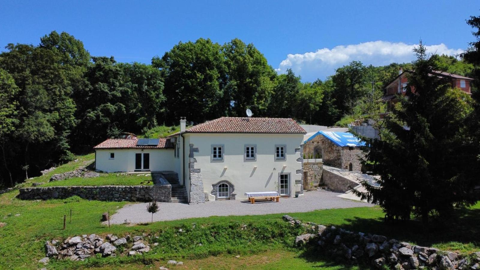 Villa Stancija Kavali stone house, Zvoneća-Opatija view 3