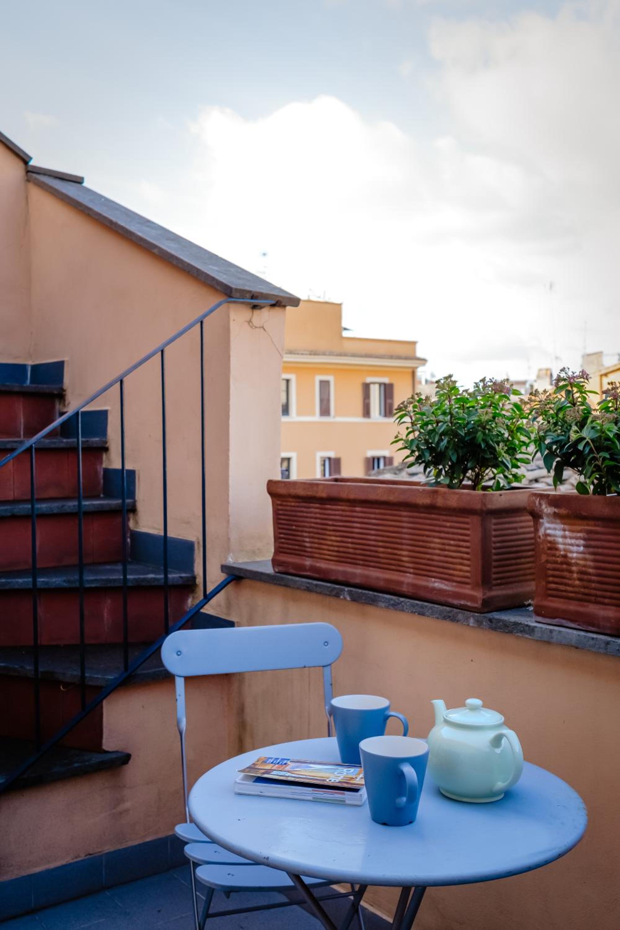 Amazing apartments with terrace or rooftop in Trastevere