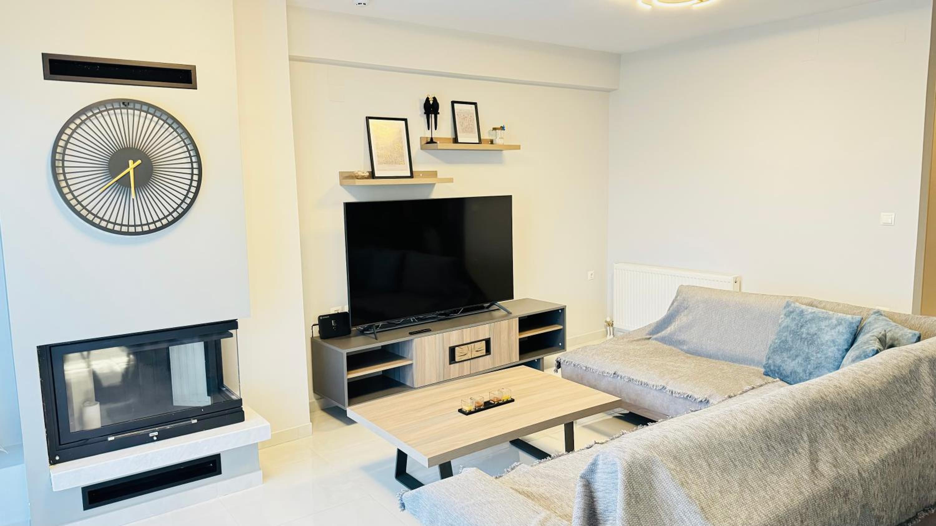 Modern Luxury Suite en Kardítsa — lounge