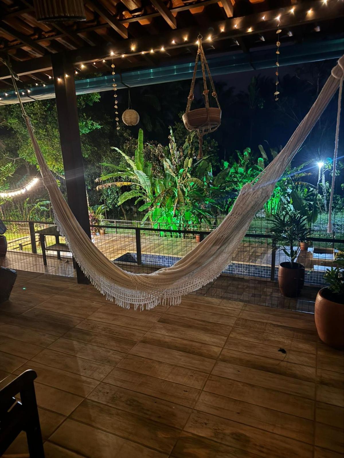 Casa Amadou com grande piscina em Boipeba