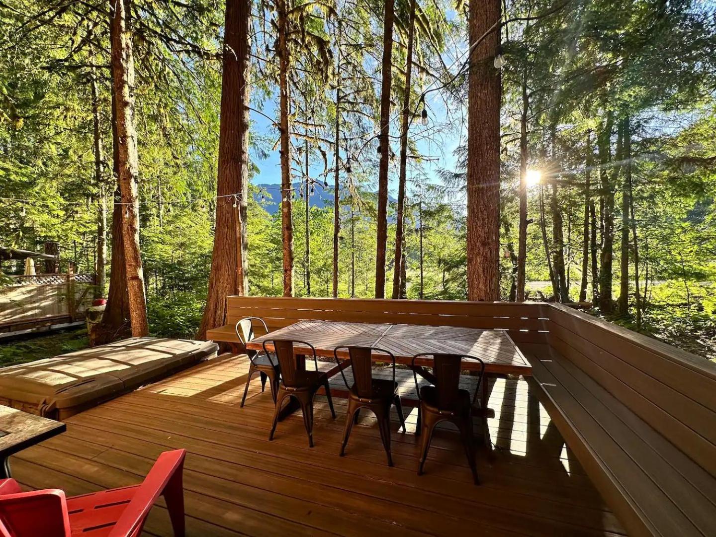 Cozy Cabin Retreat Mount Baker Views view 2