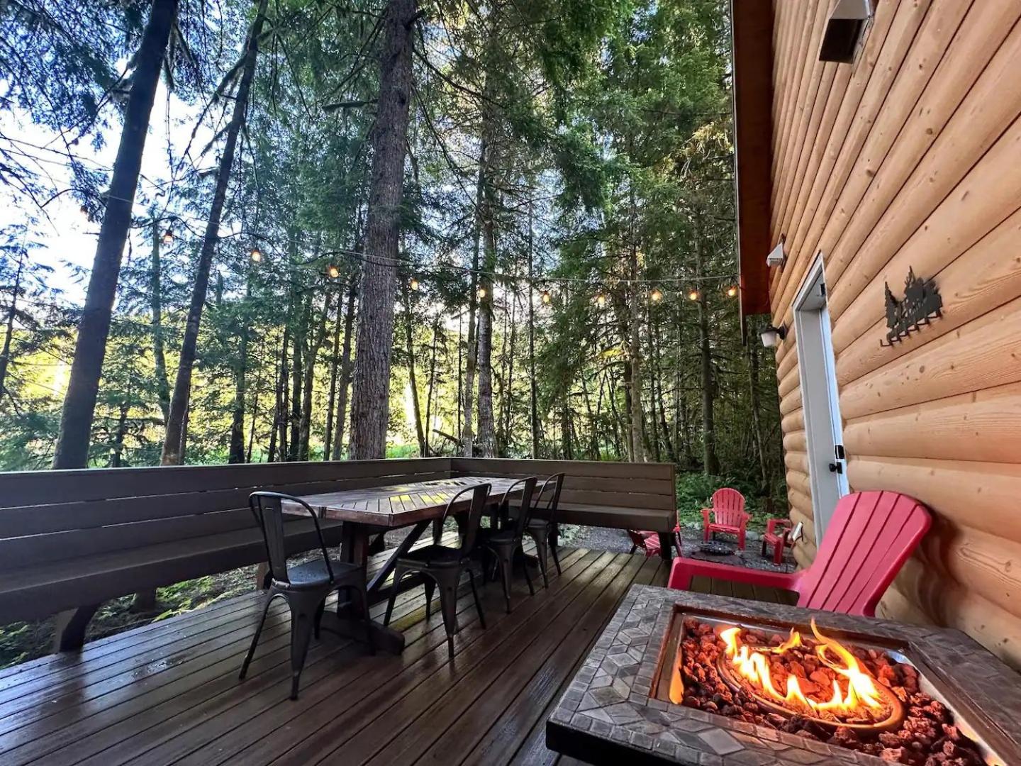 Cozy Cabin Retreat Mount Baker Views view 3