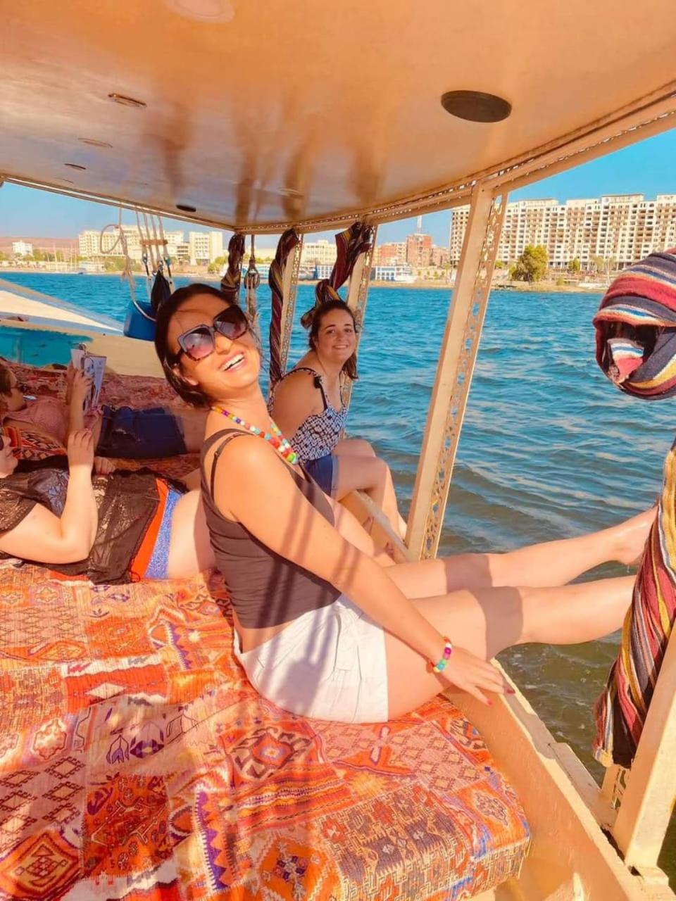 Felucca sailing boat from Aswan to komombo with private bathroom