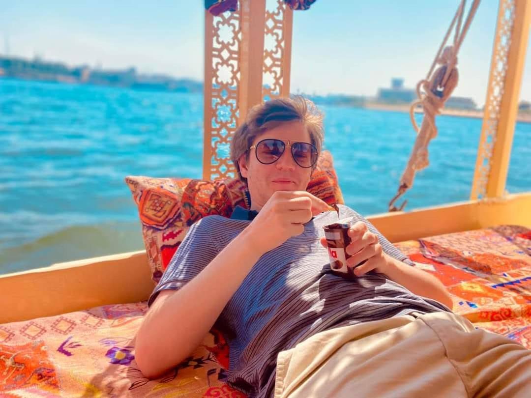 Felucca sailing boat from Aswan to komombo with private bathroom