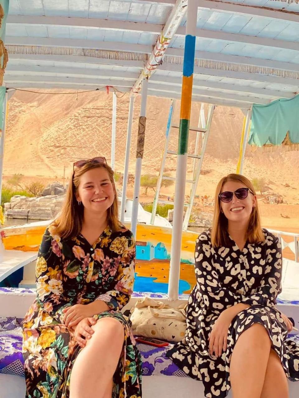 Felucca sailing boat from Aswan to komombo with private bathroom