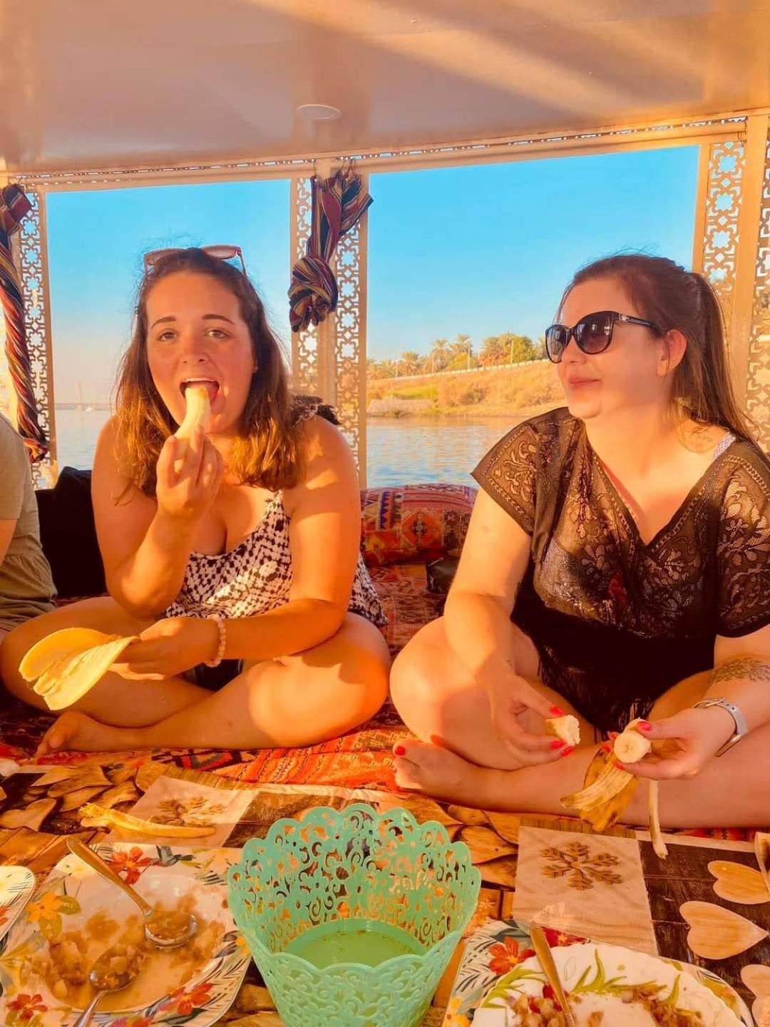 Felucca sailing boat from Aswan to komombo with private bathroom