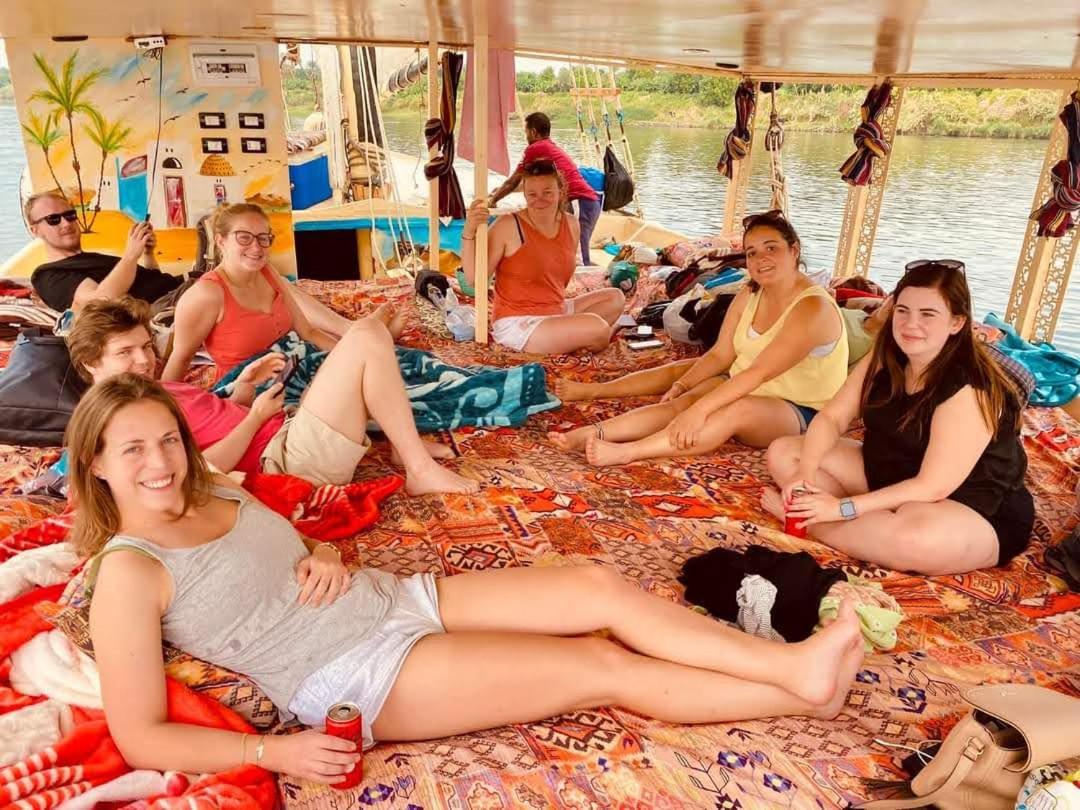Felucca sailing boat from Aswan to komombo with private bathroom