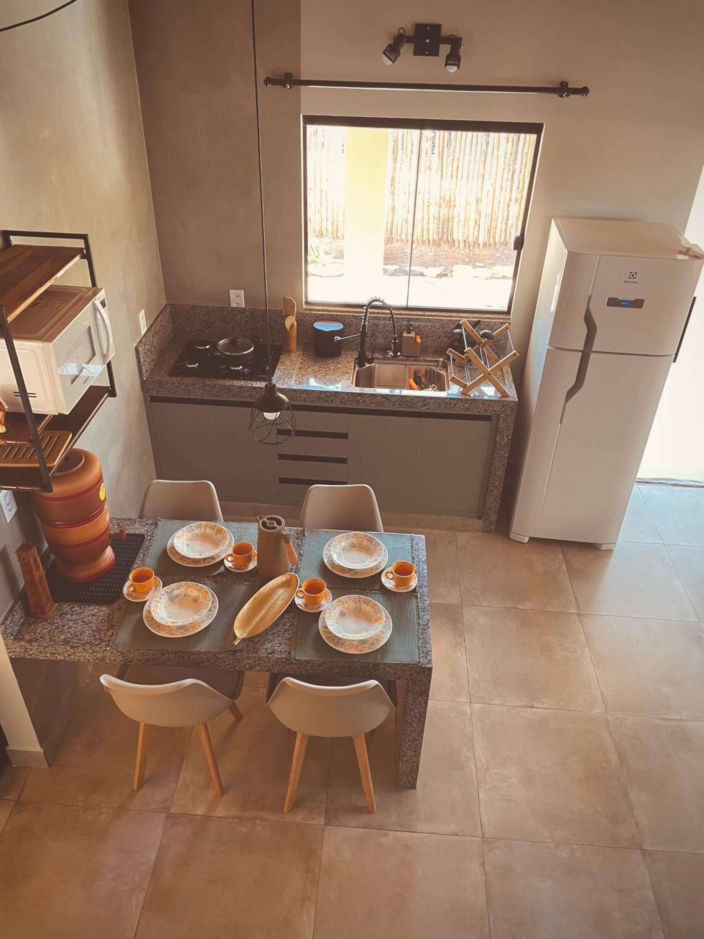 Claruá Chalés- Loft Baru 100m2-Privativo com Vista- 3 min de carro do Rio