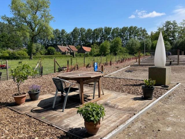 Uniek Tiny house nabij de kust in mooie polders