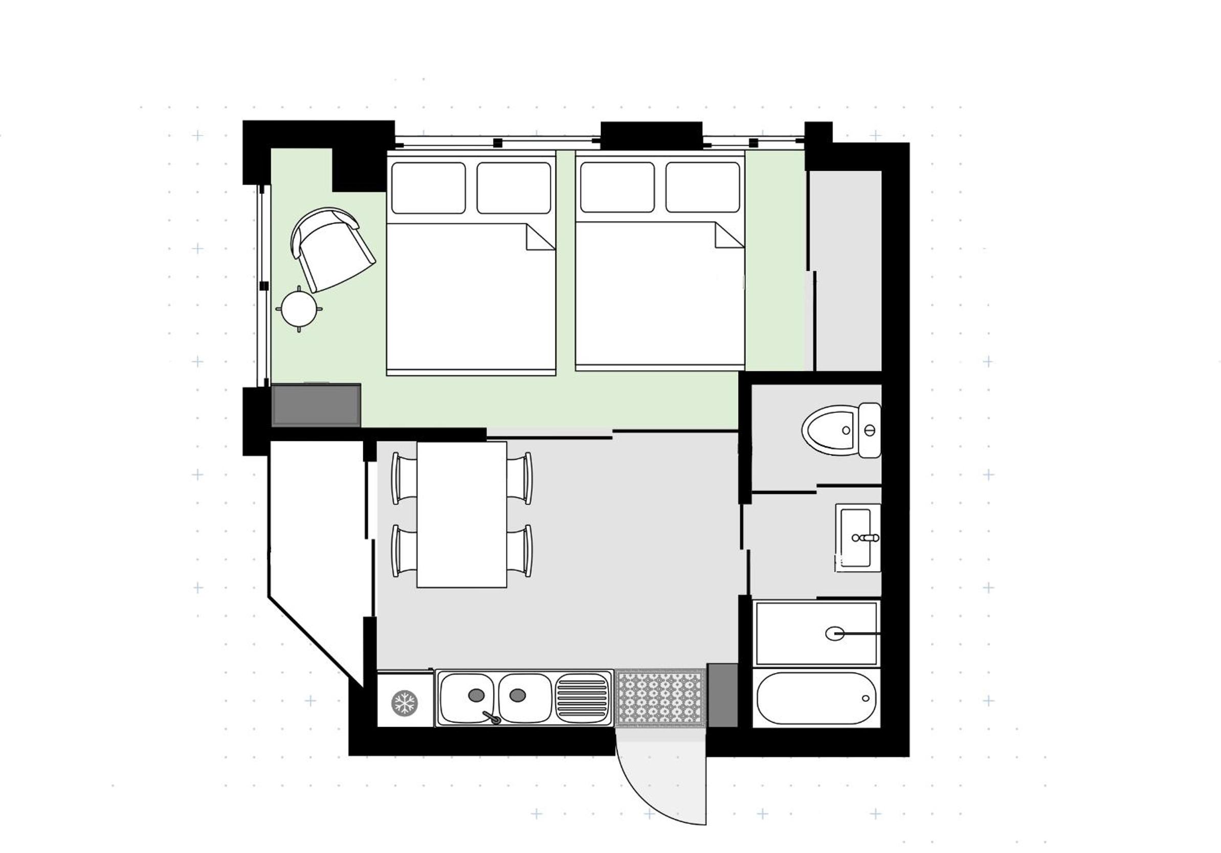 hotel room