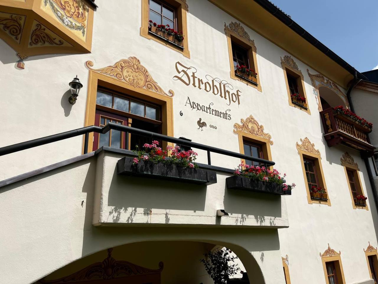 Stroblhof Toblach-Dobbiaco view 2