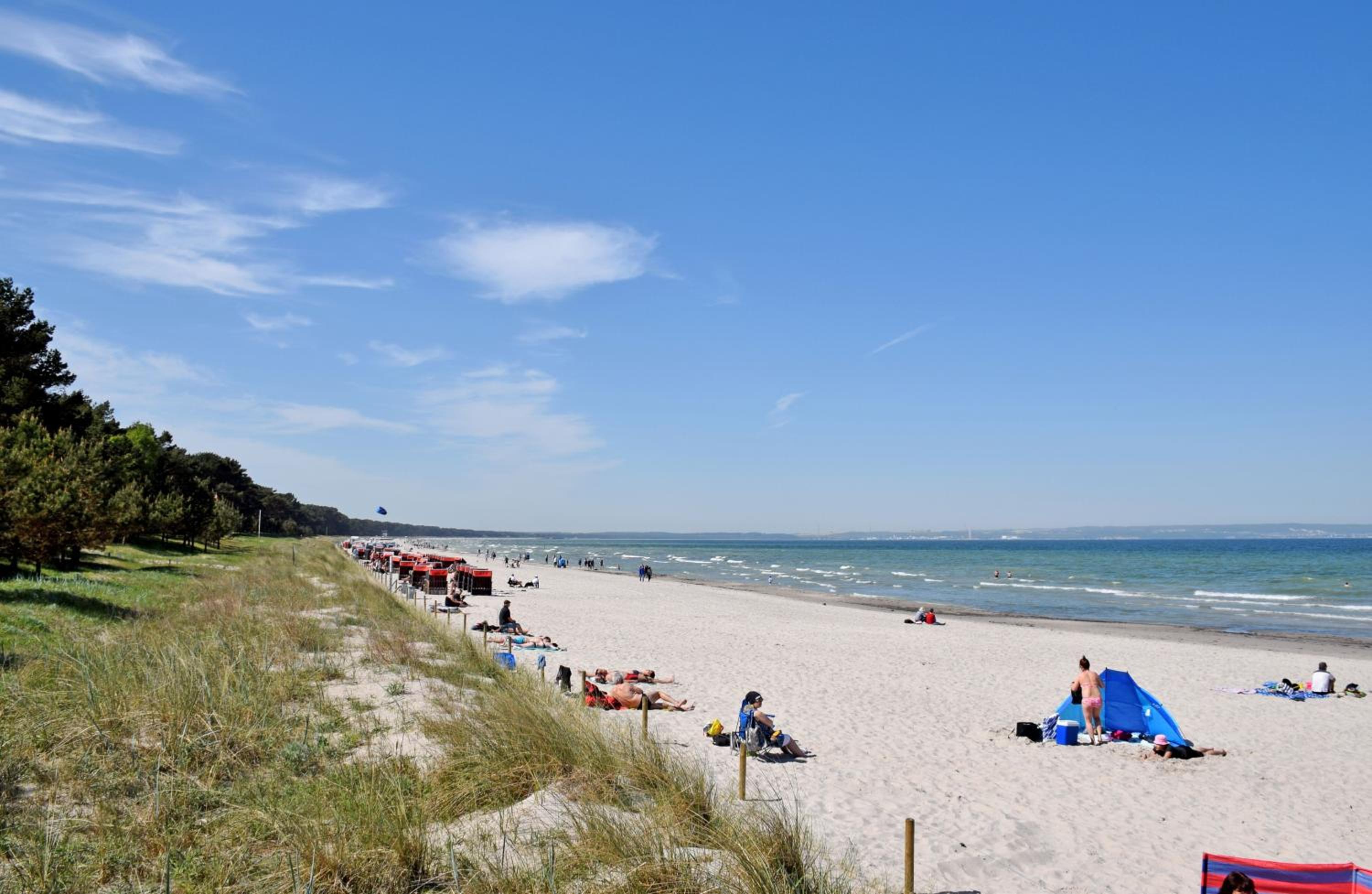 schöne Ferienwohnung mit Balkon in Binz