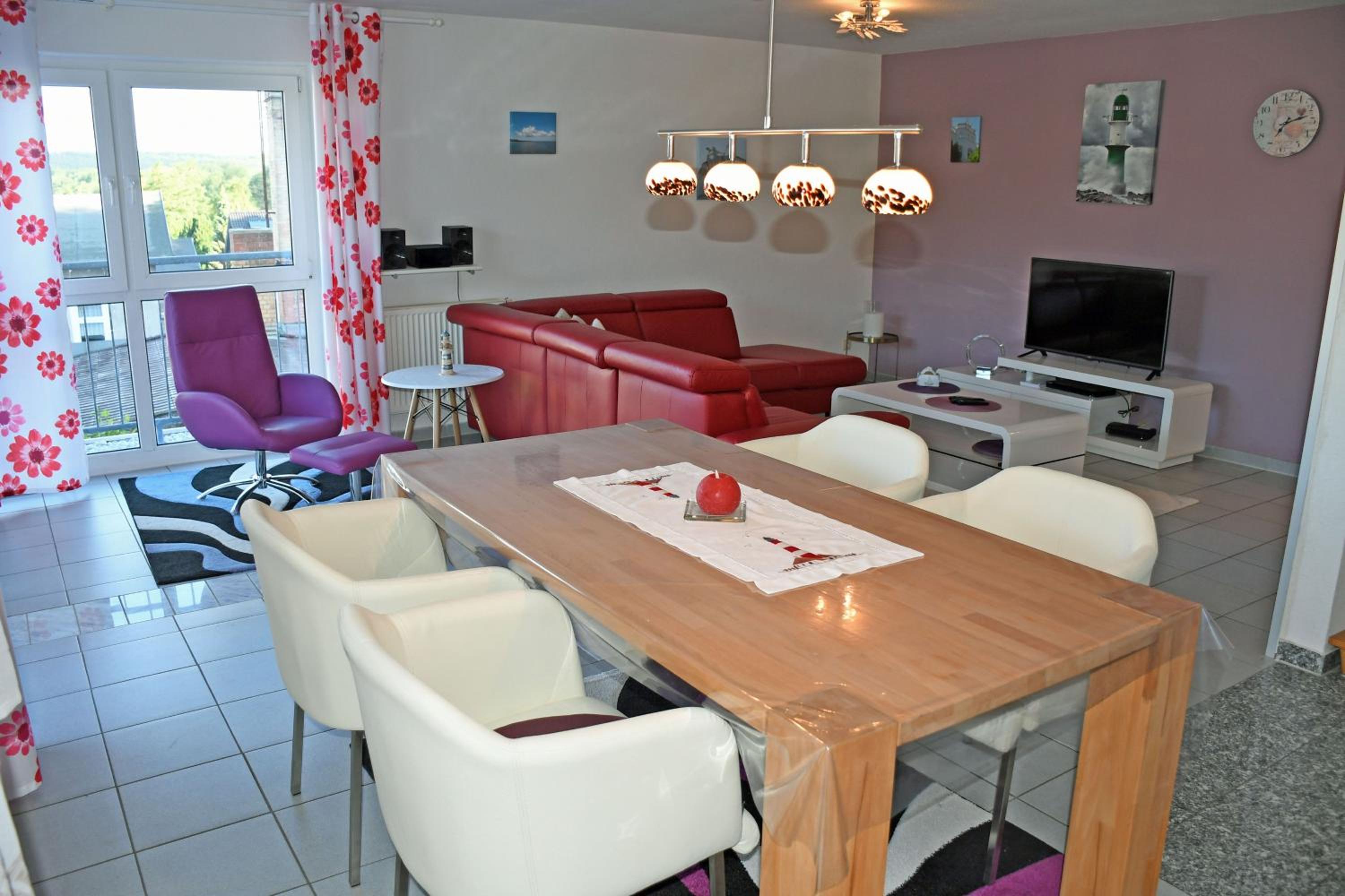 schöne Ferienwohnung mit Balkon in Binz