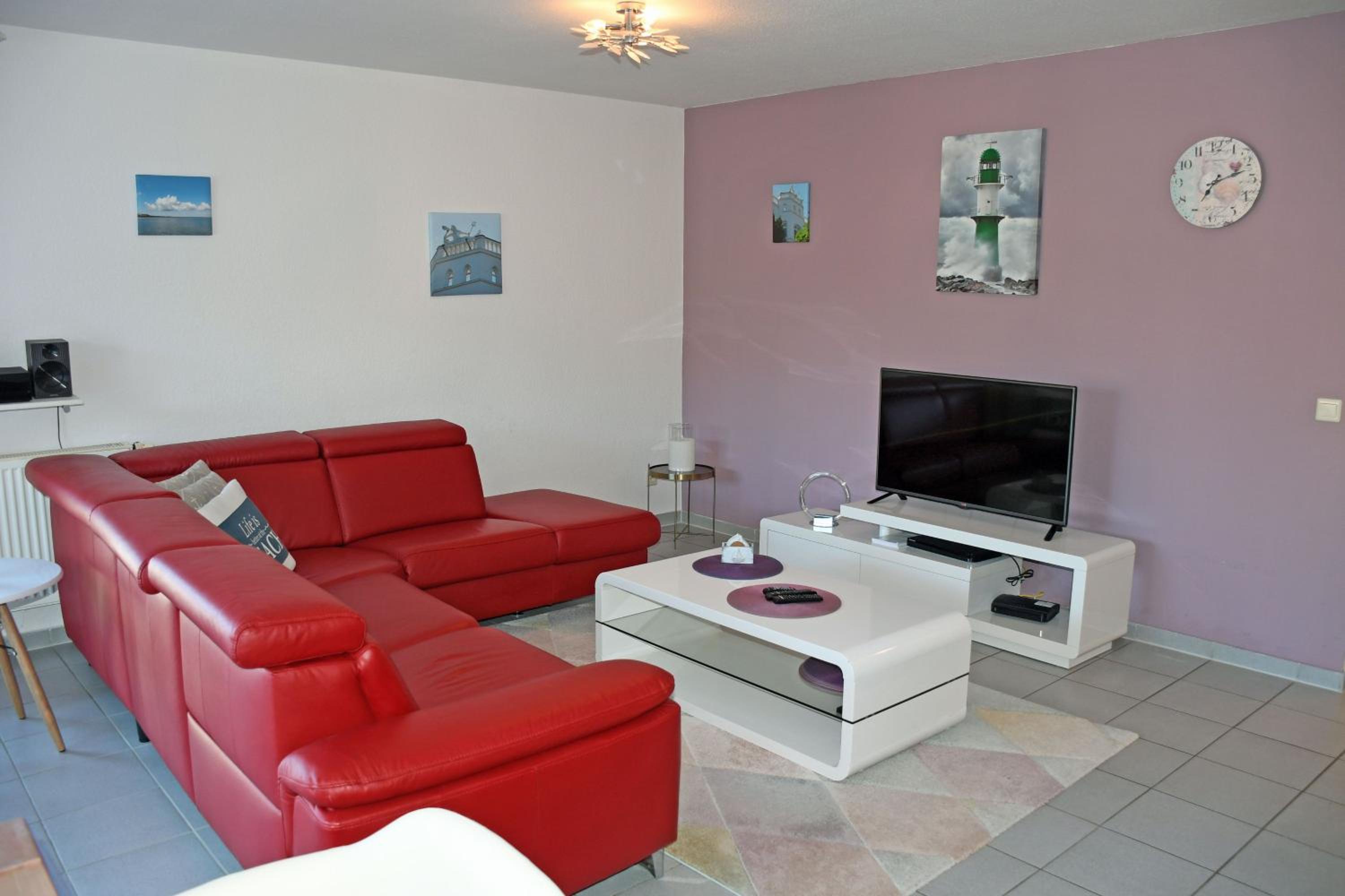 schöne Ferienwohnung mit Balkon in Binz