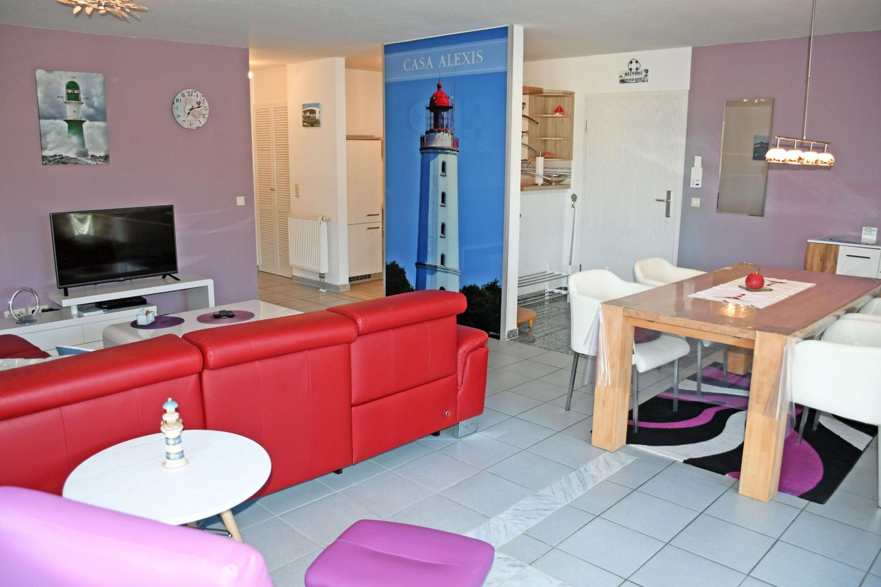 schöne Ferienwohnung mit Balkon in Binz