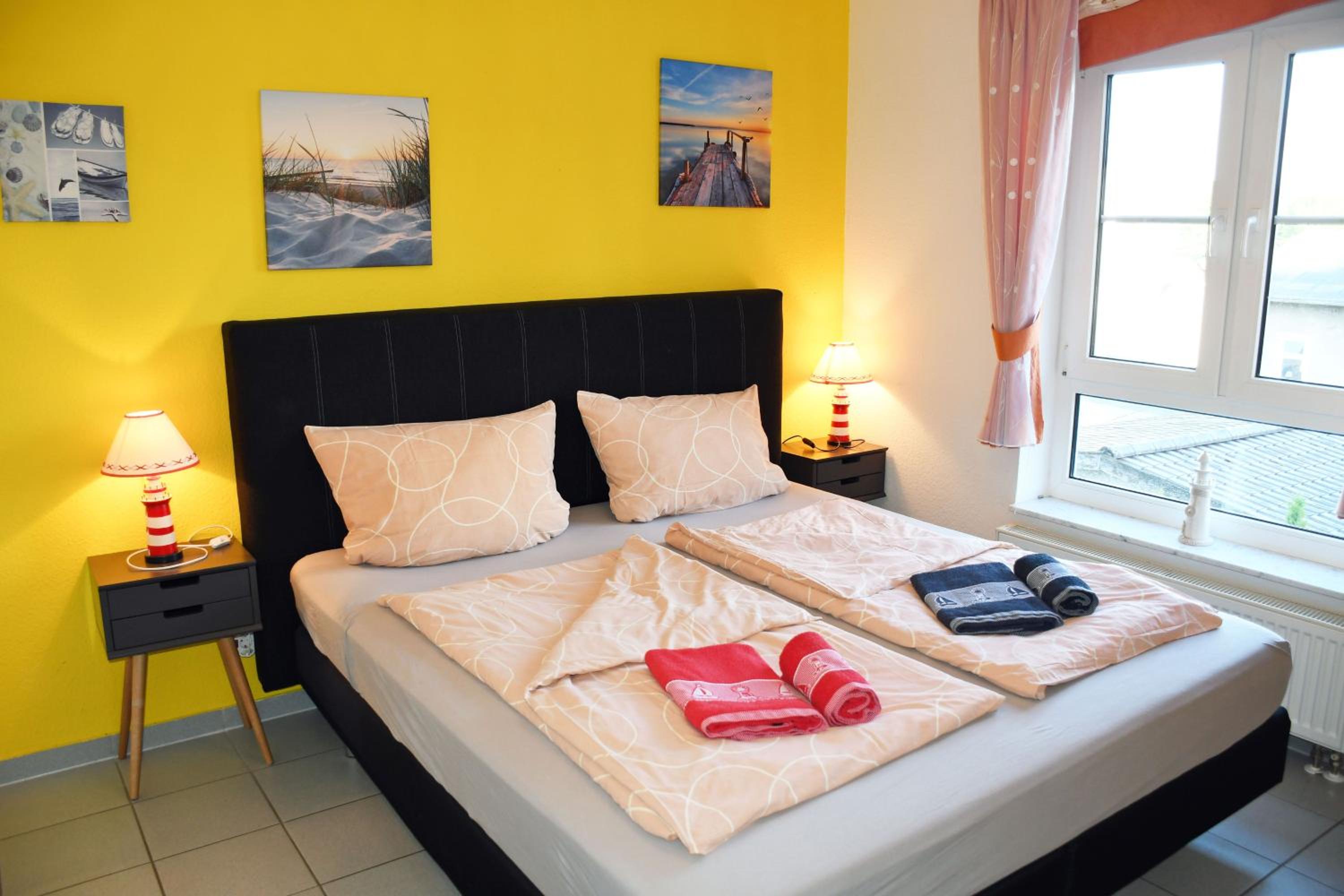 schöne Ferienwohnung mit Balkon in Binz
