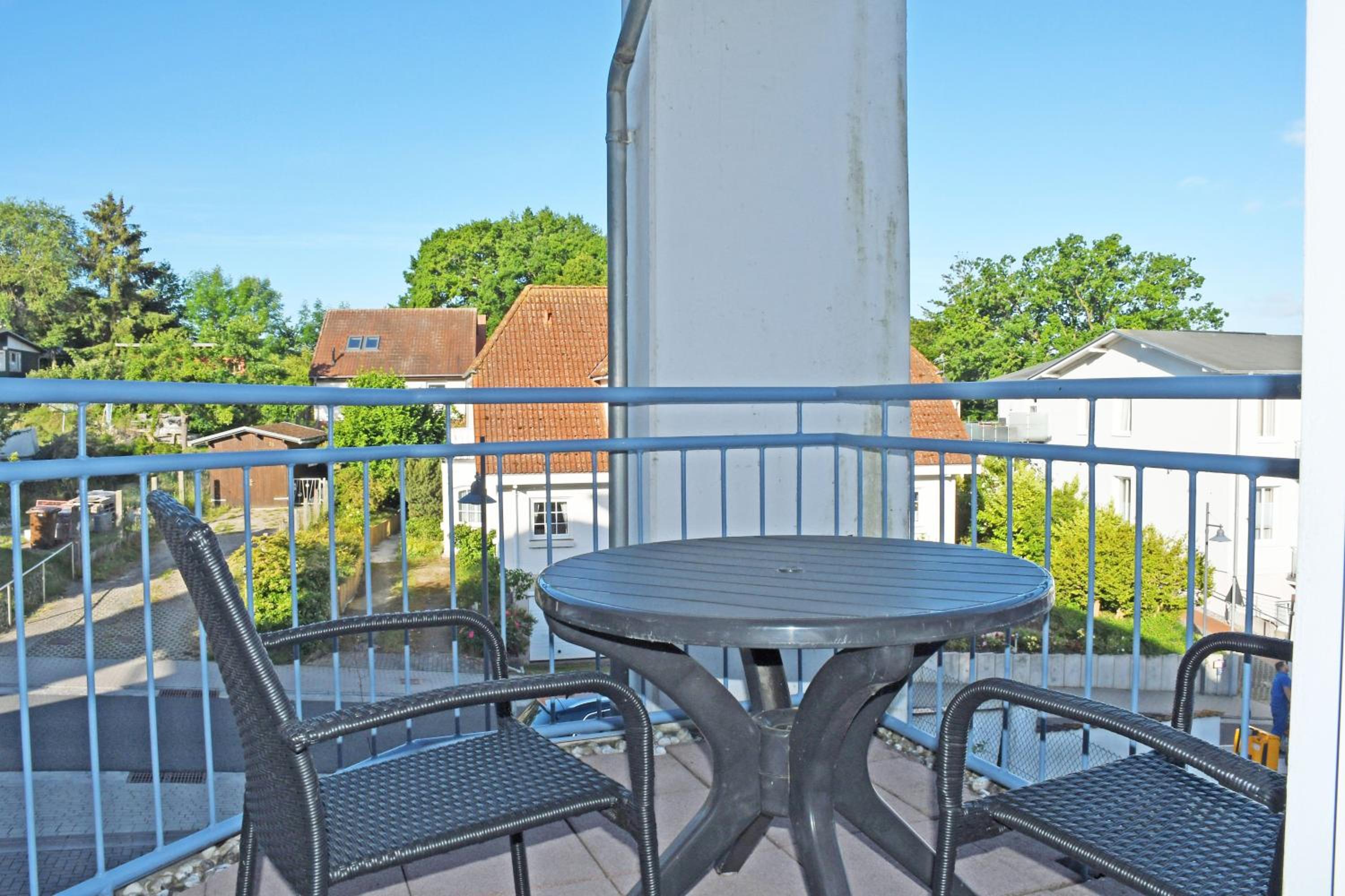 schöne Ferienwohnung mit Balkon in Binz