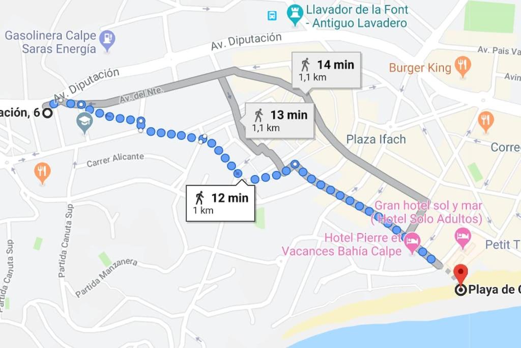 Ático Luminoso con vistas en Calpe