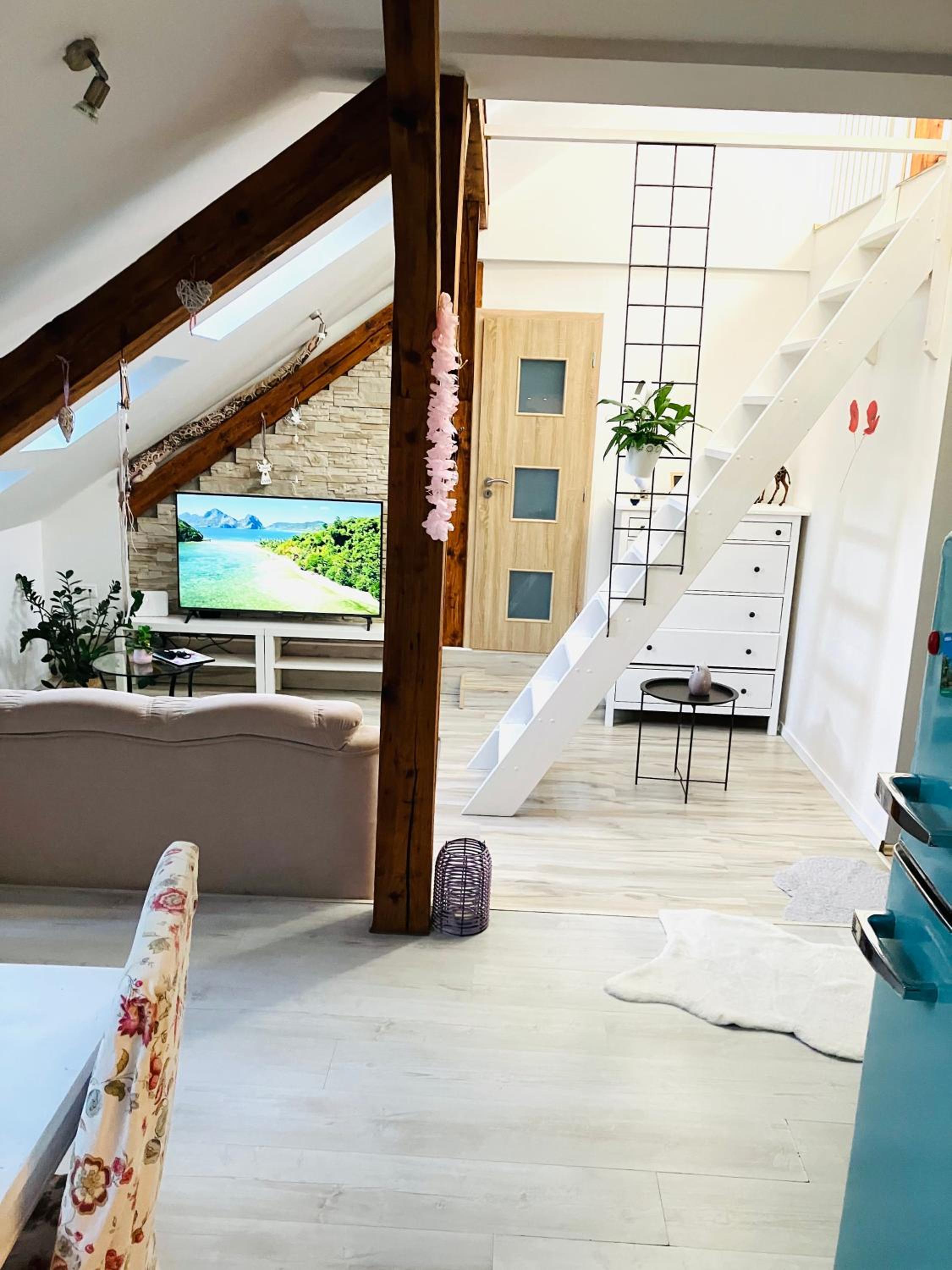 Loftový apartmán úplne centrum