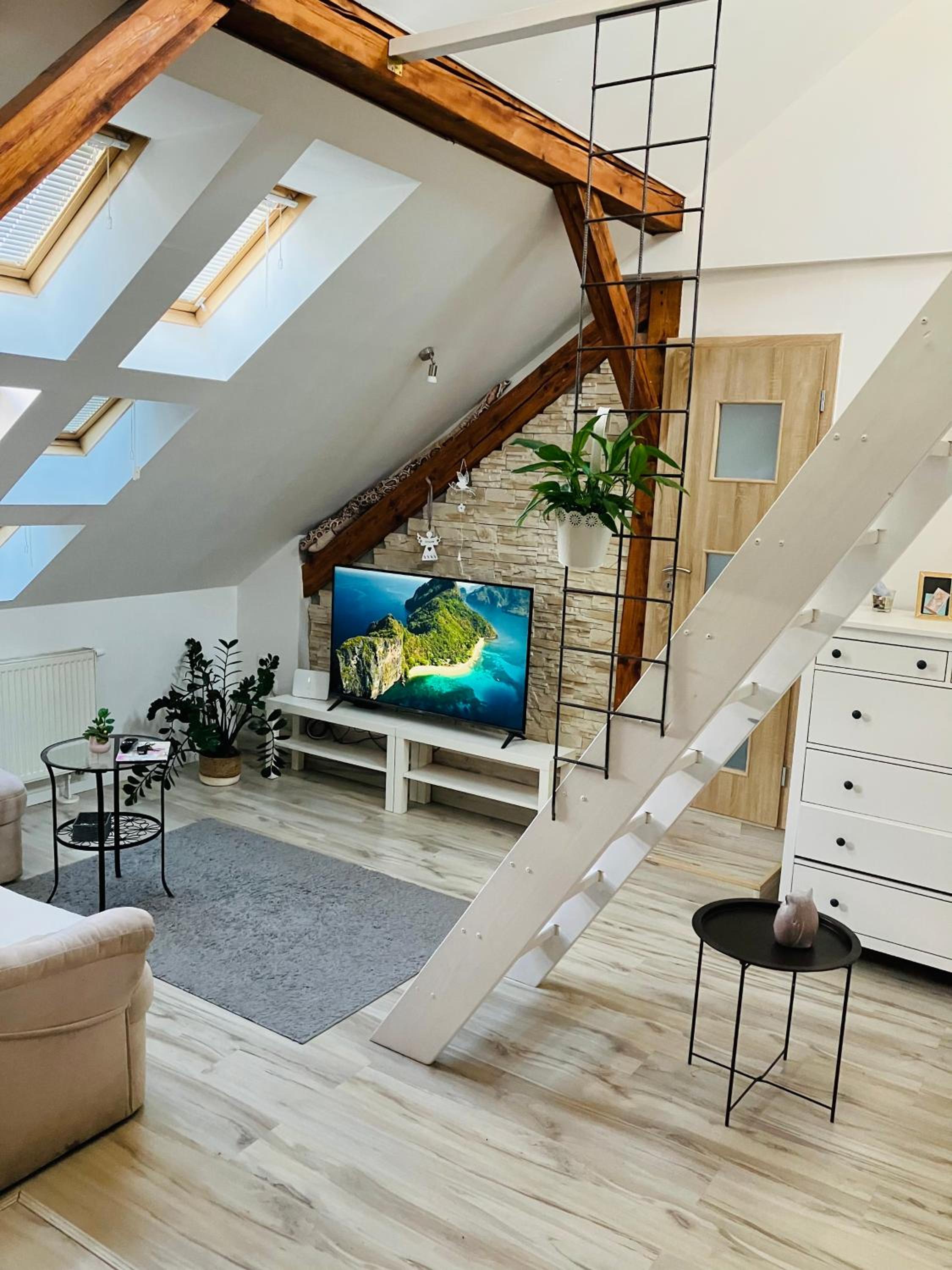 Loftový apartmán úplne centrum