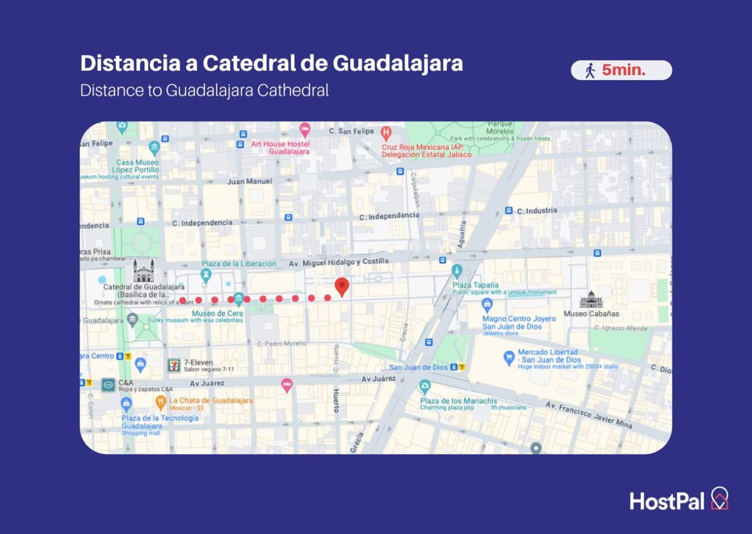 New Apt in Centro GDL Near Cathedral & Attractions view 5