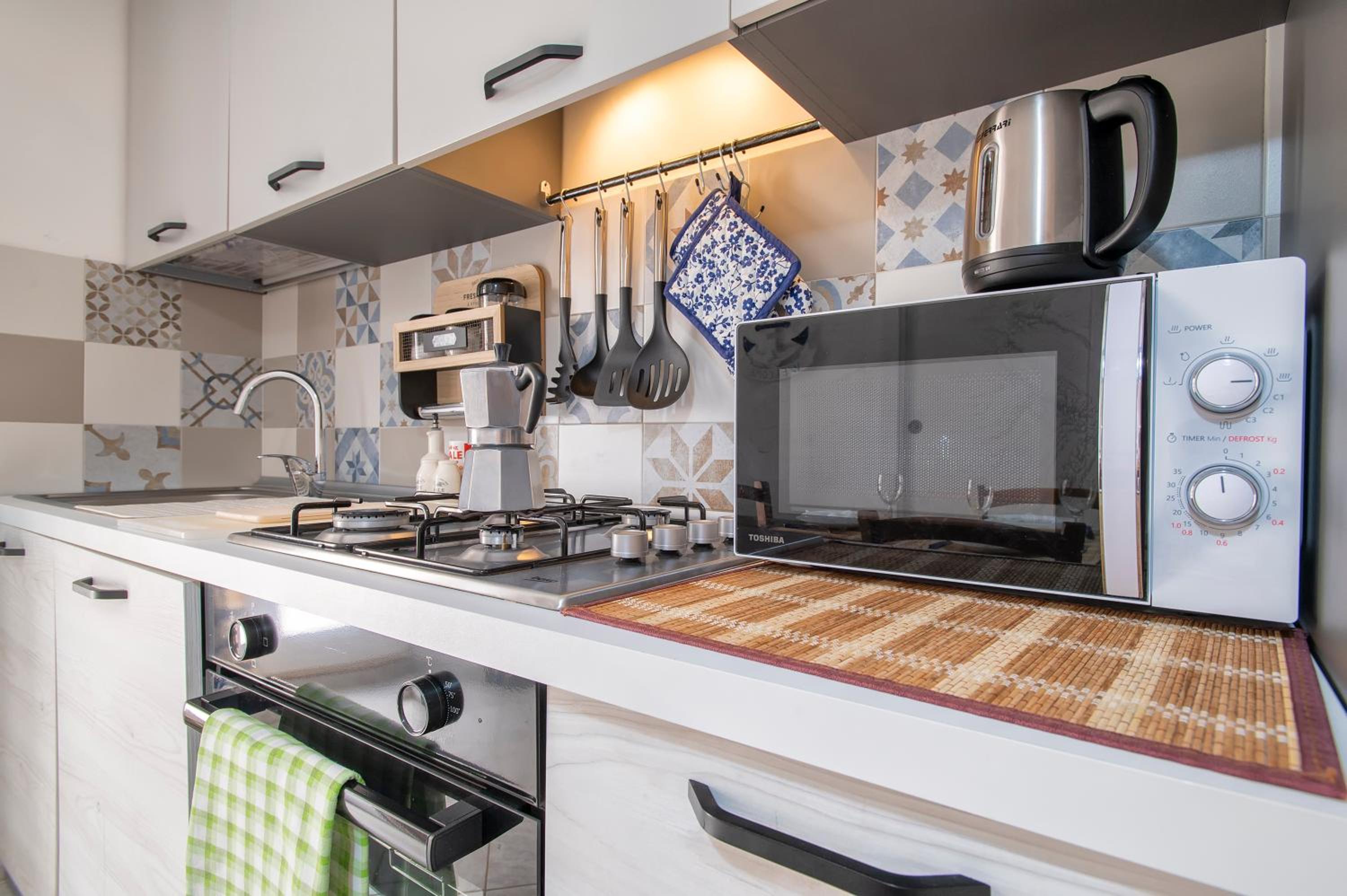 Le Antiche Conce en Alghero — kitchen